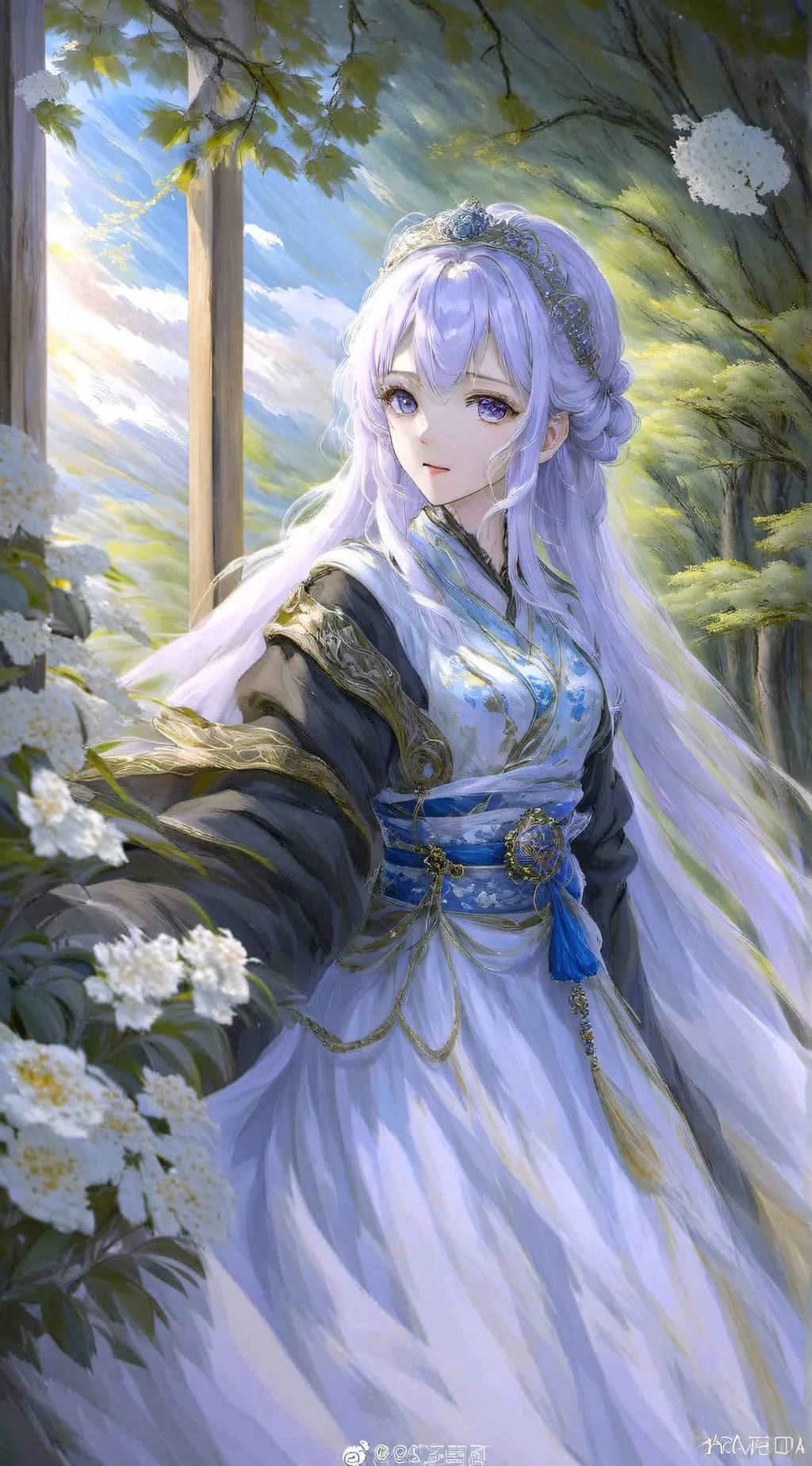 ai character: ana background