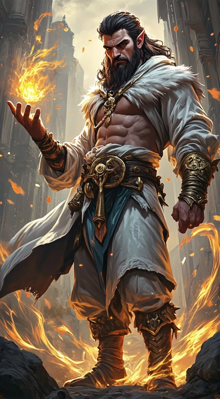 ai character: Aldric the Arcane background