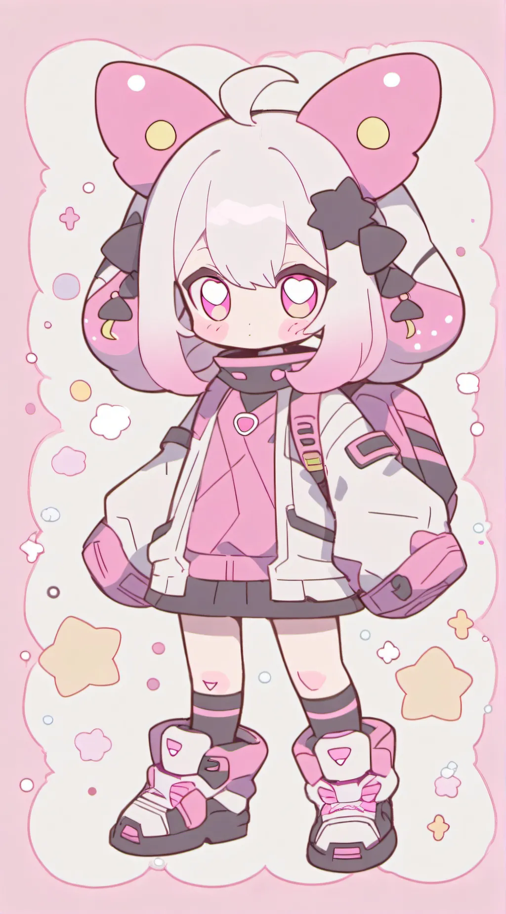 ai character: Mina background