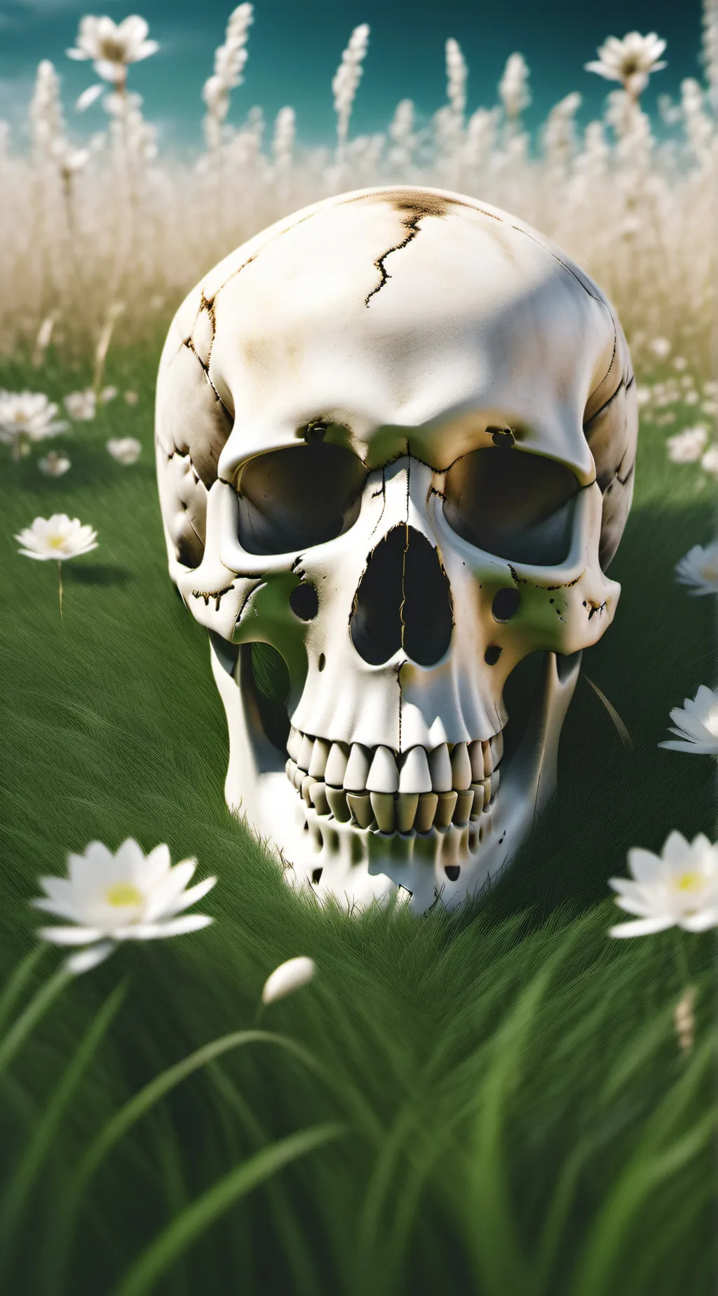 ai character: GO TOUCH GRASS💀 background