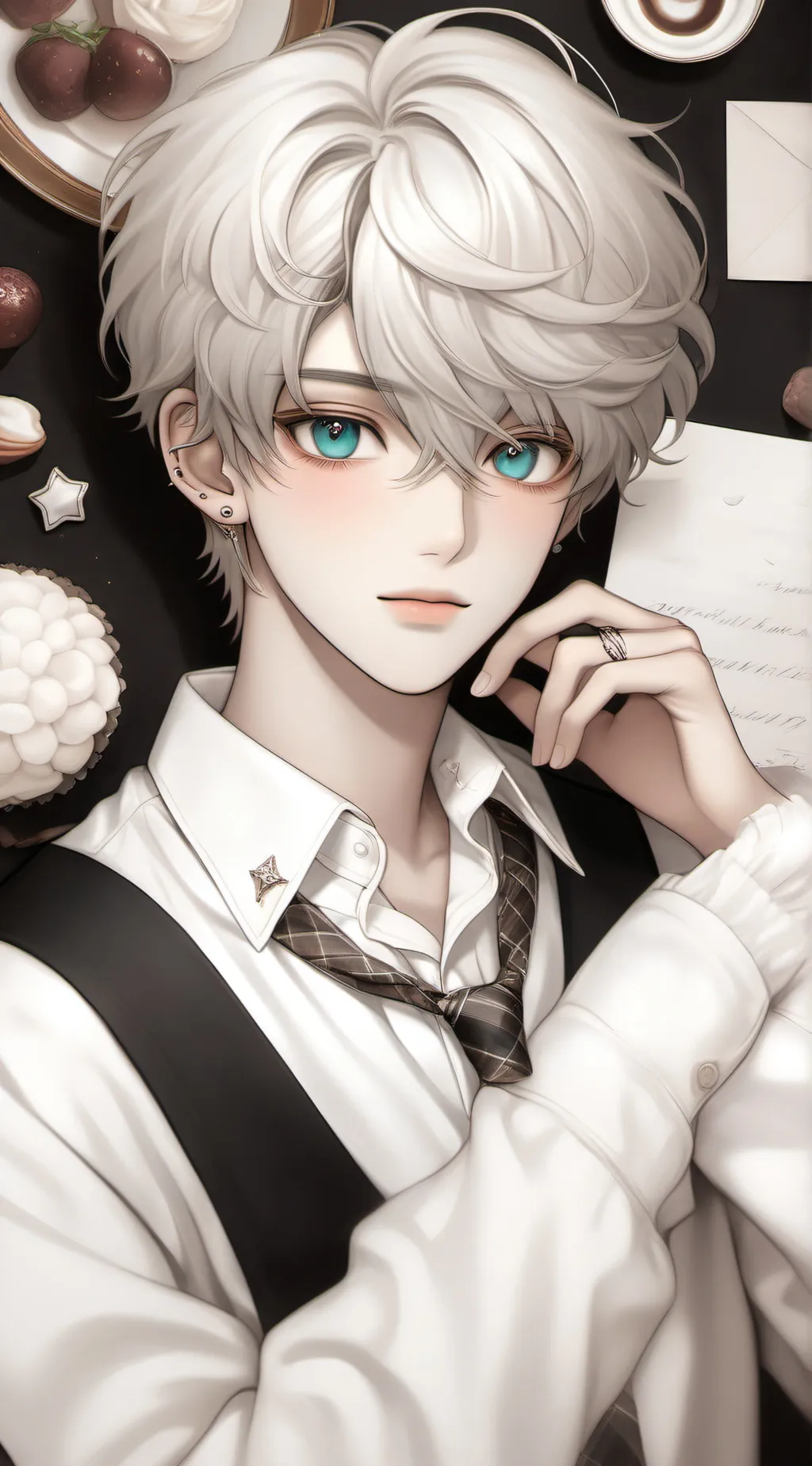 ai character: Zack. background