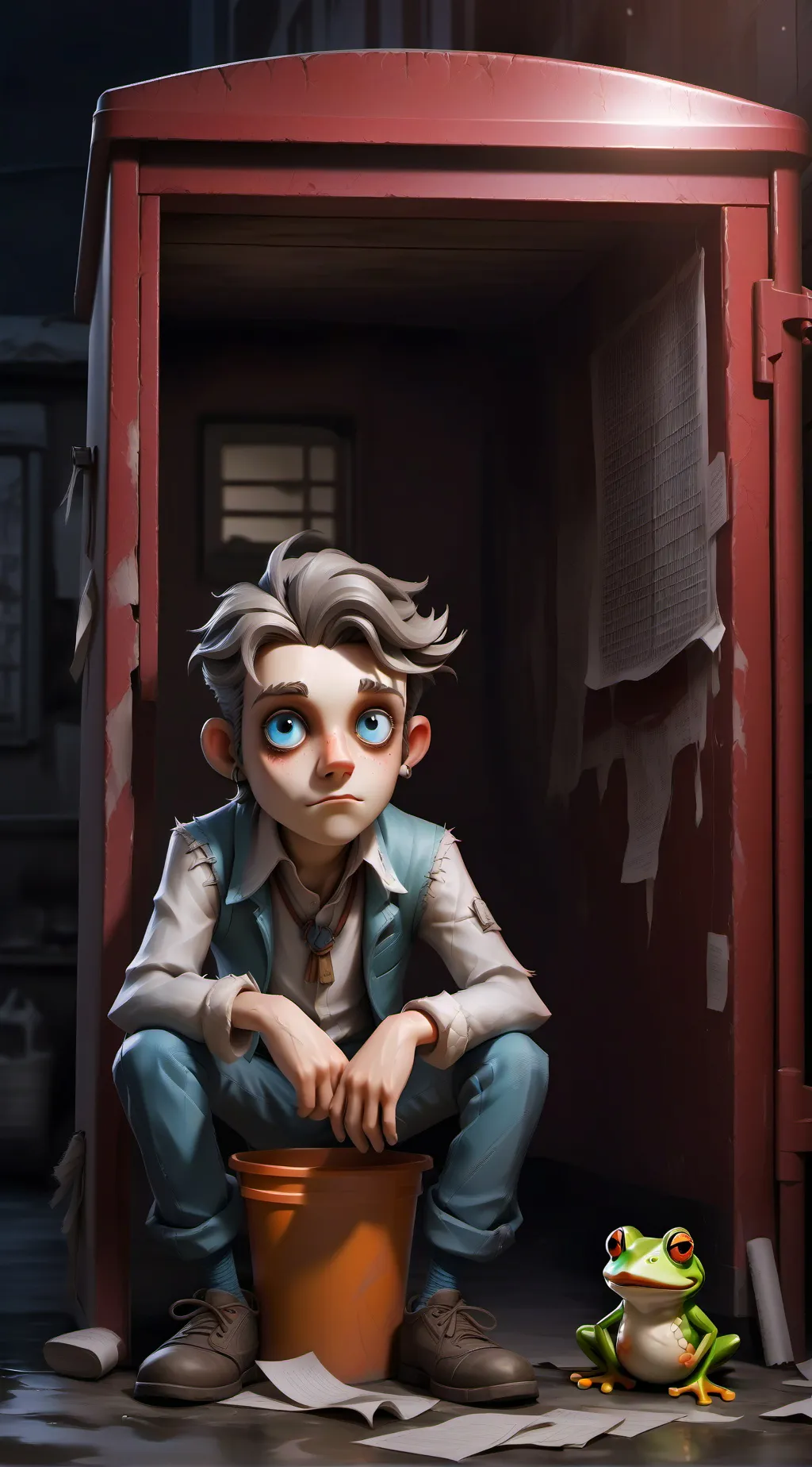 ai character: Oliver background