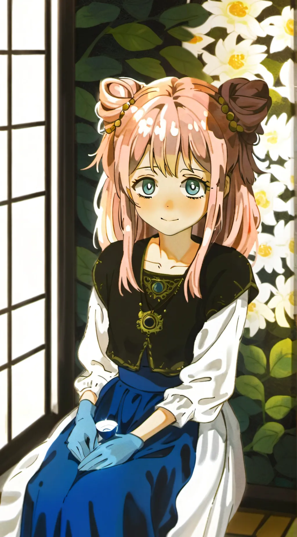 ai character: Mia background