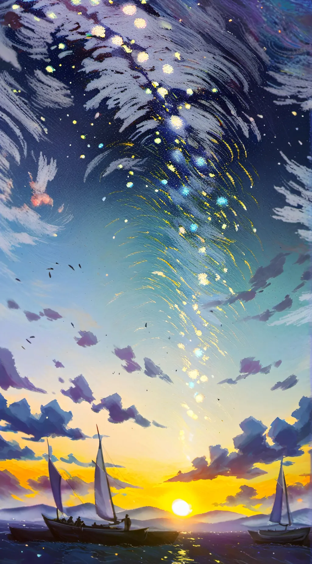 ai character: ♡Past Circle AU background