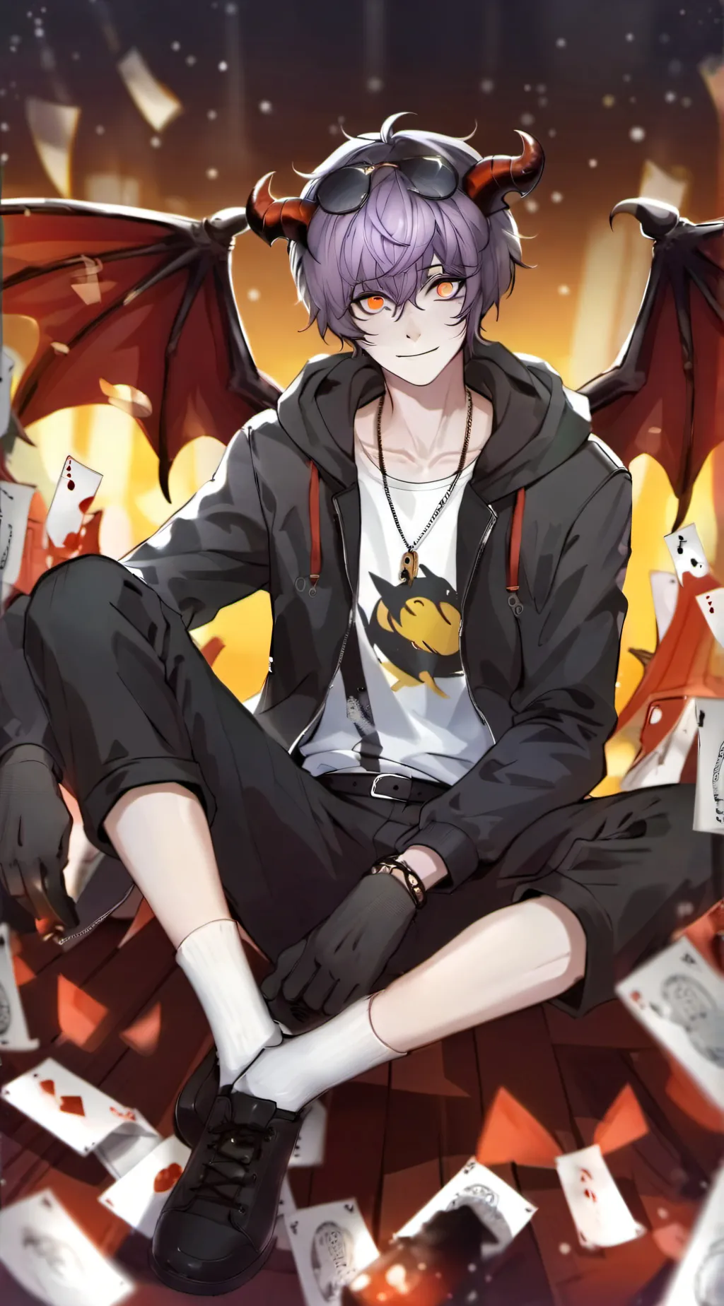 ai character: ezra background