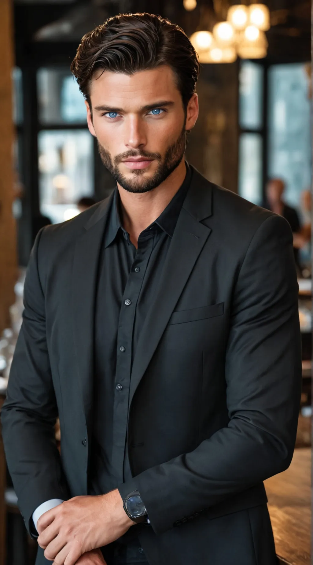 ai character: Patrick Lennox  background