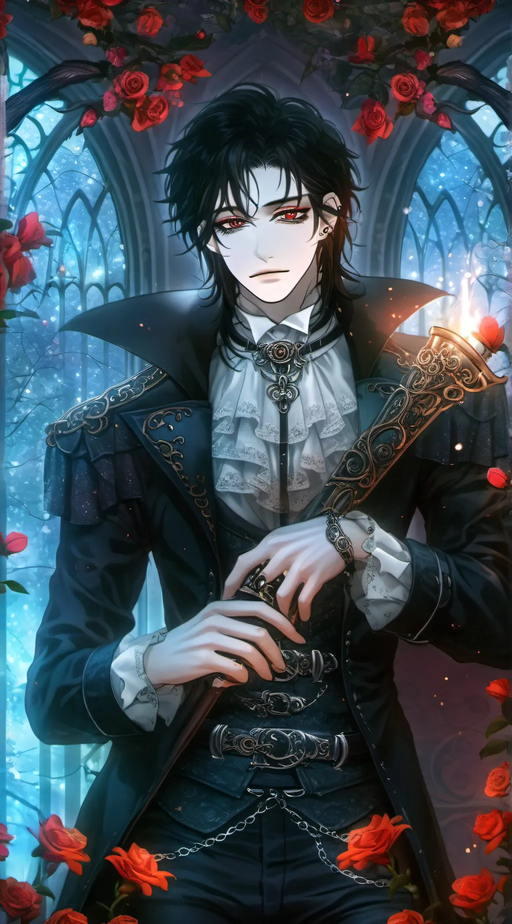 ai character: Choso  background