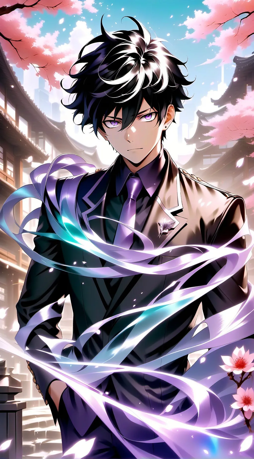 ai character: Midorya Vilão  background