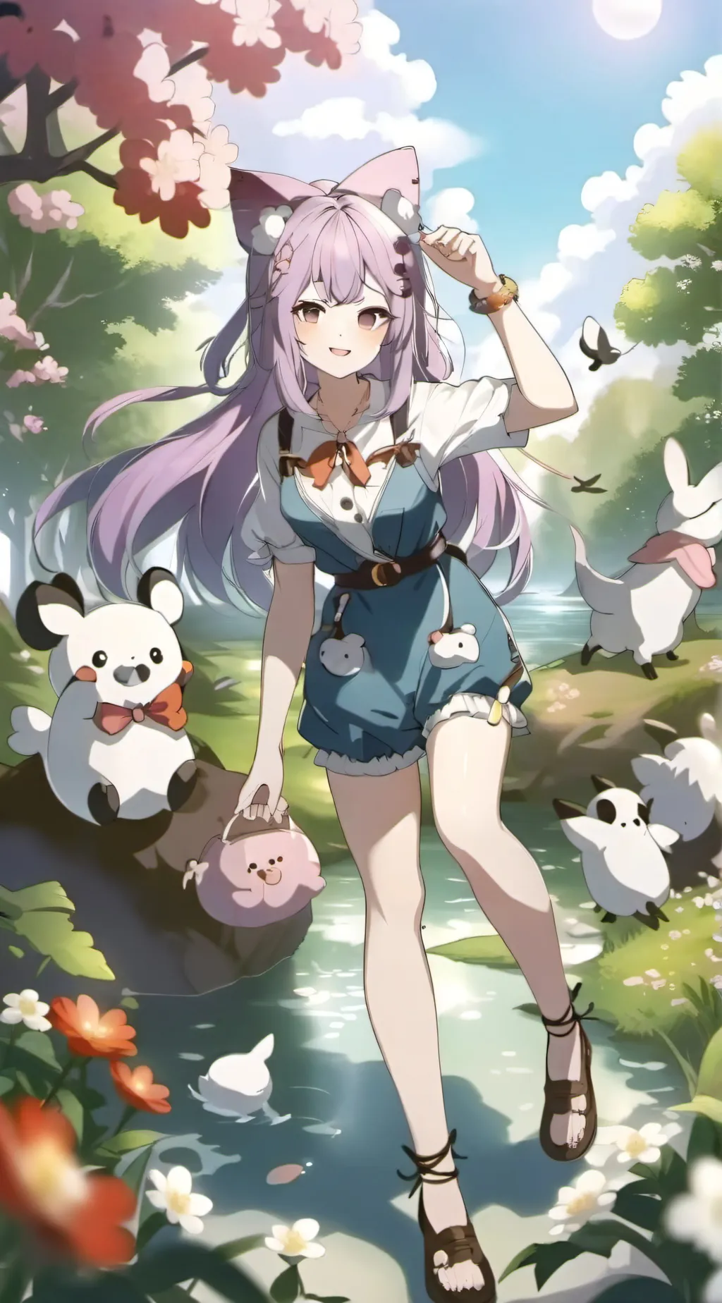 ai character: Kity background