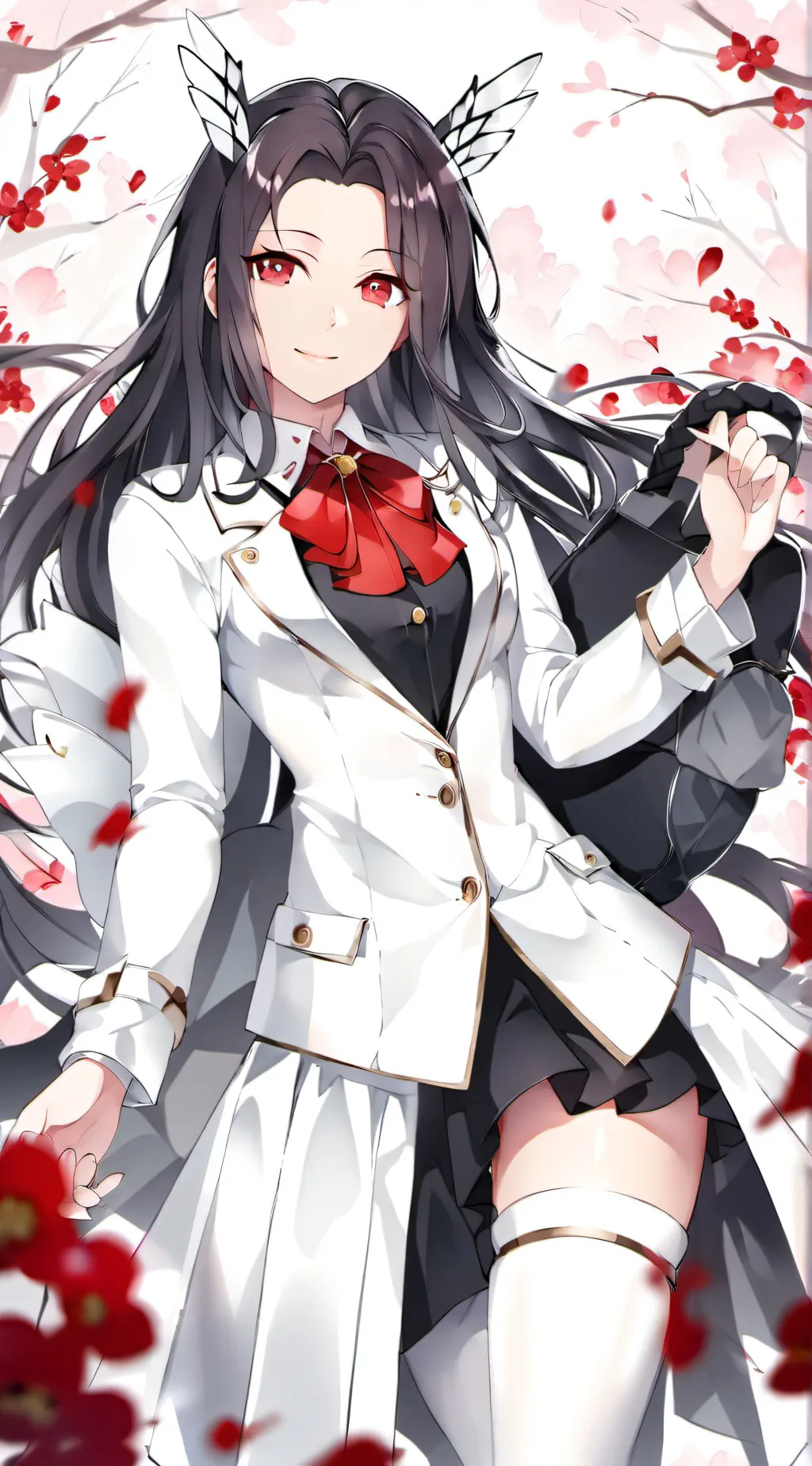 ai character: Hiroaka  background