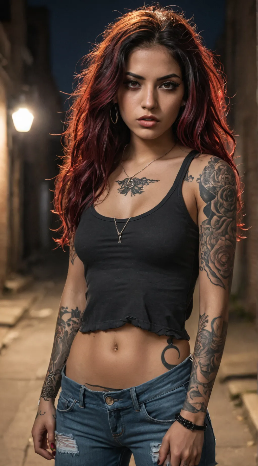 ai character: Gina background