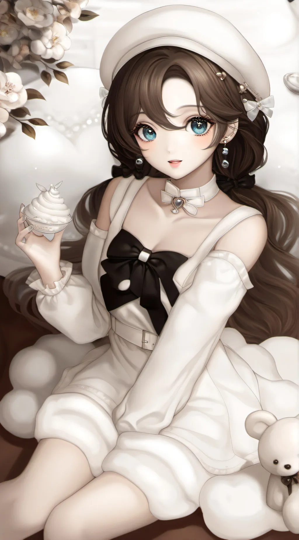 ai character: Valentine's Day  background