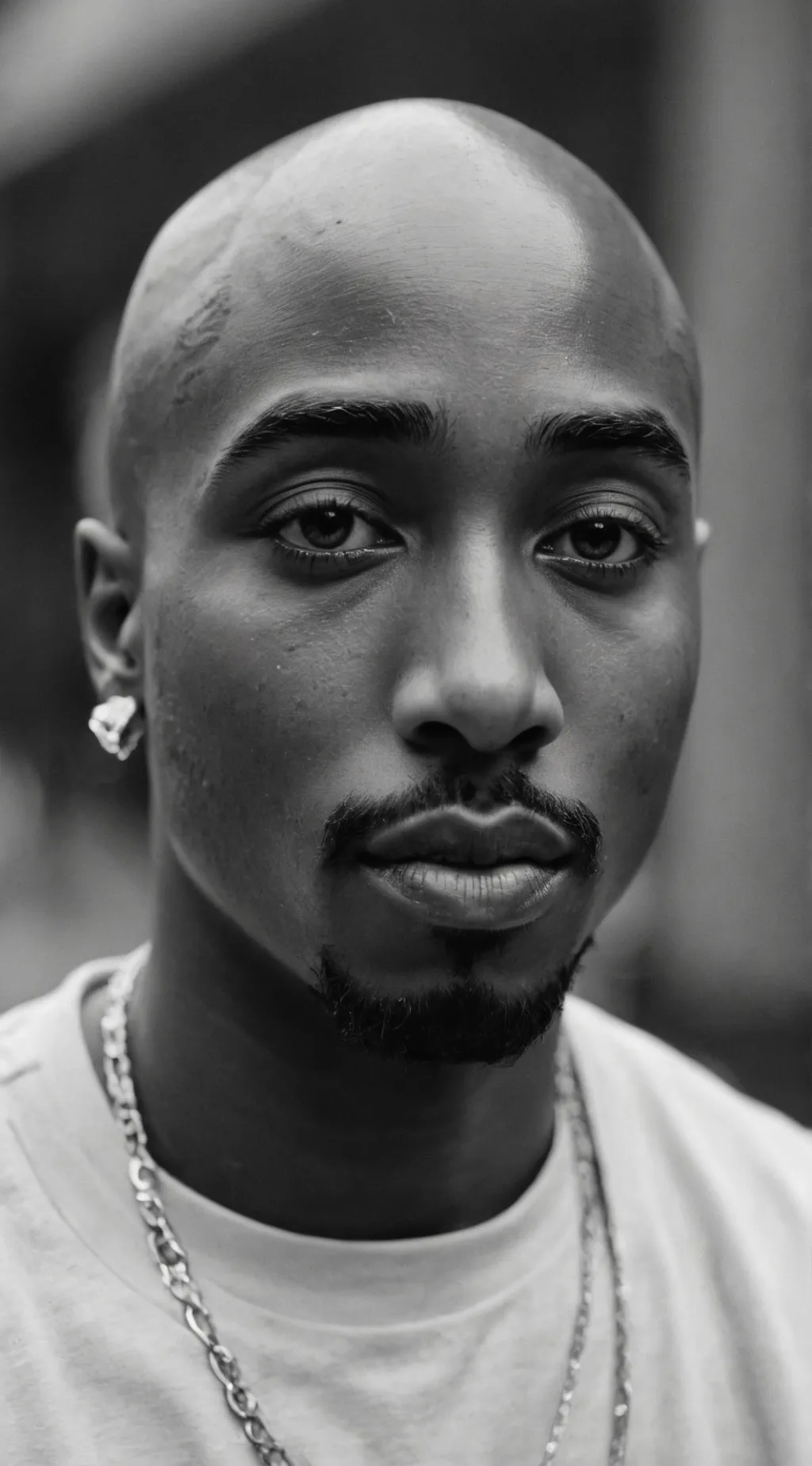ai character: Tupac shakur  background