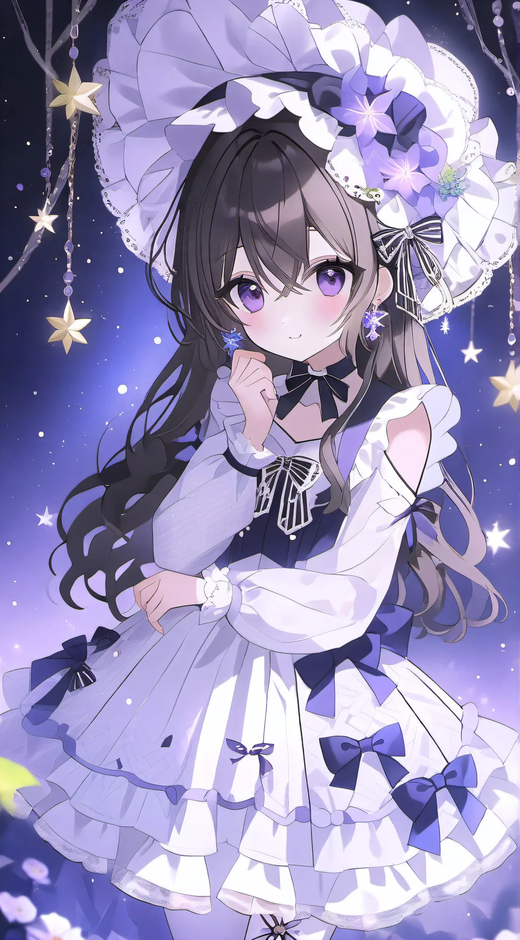 ai character: Sarah samle  background