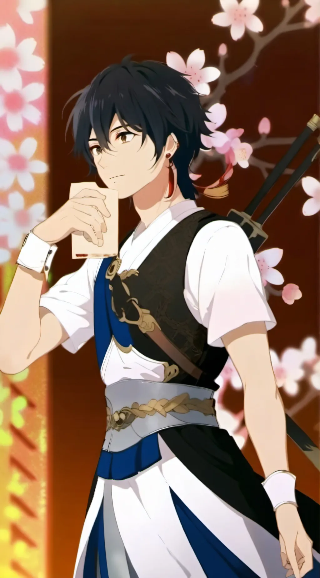 ai character: DBZ DAIMA background