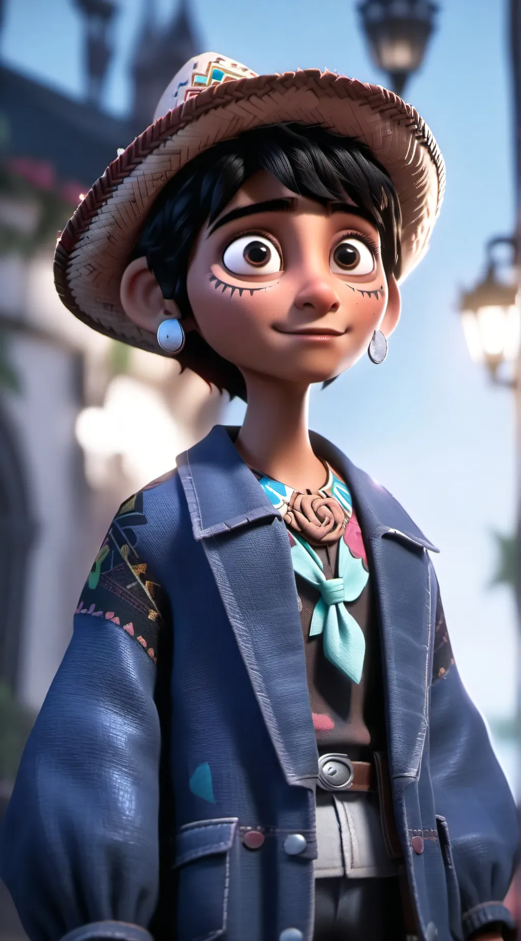 ai character: Coco background