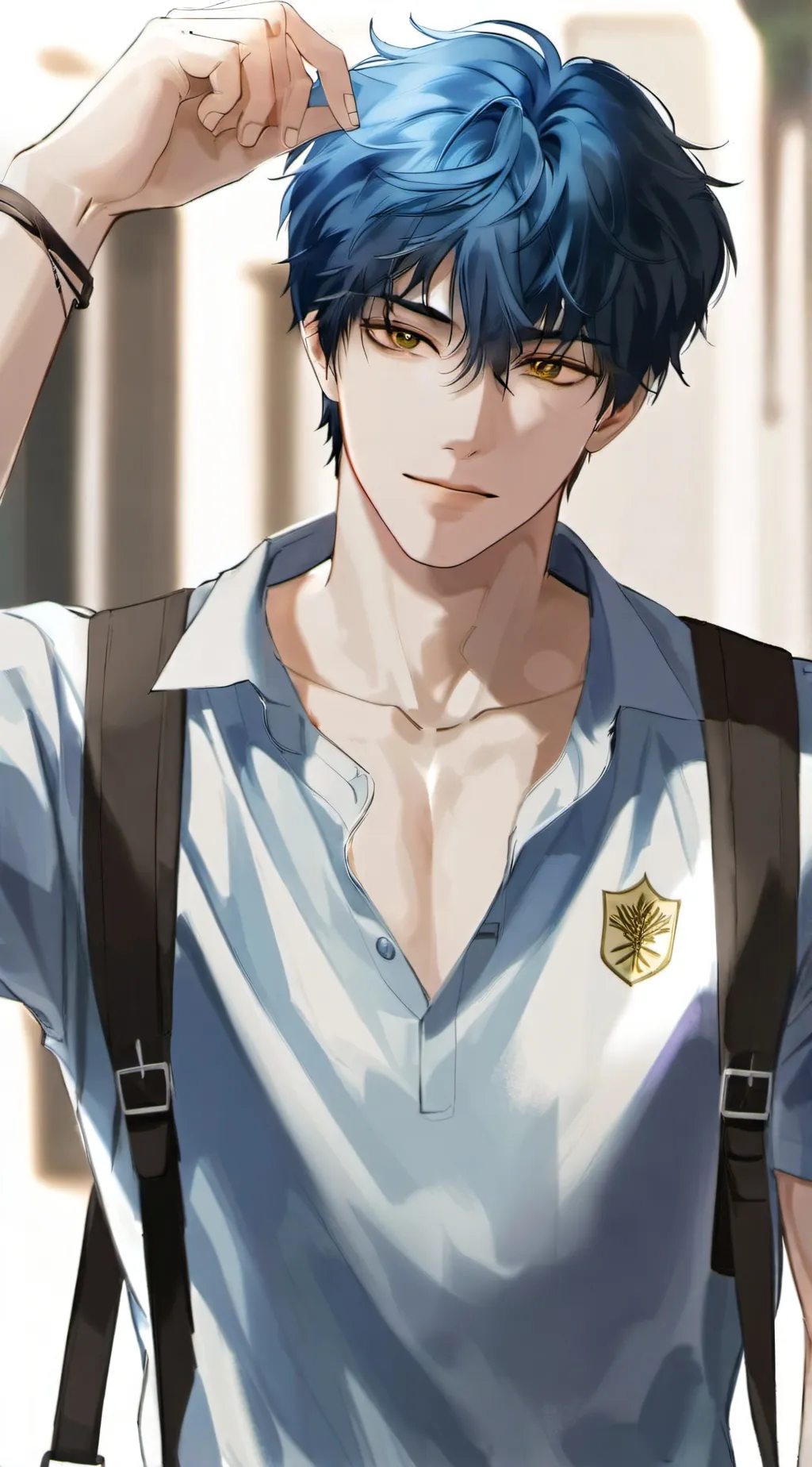 ai character: Zero background