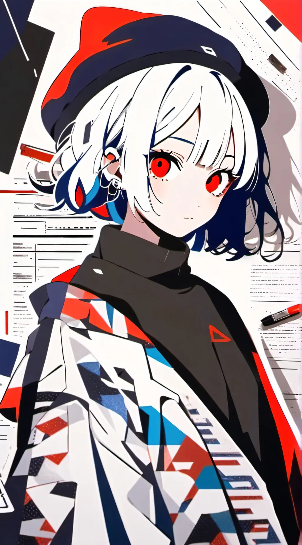 ai character: my angel/demon fam background