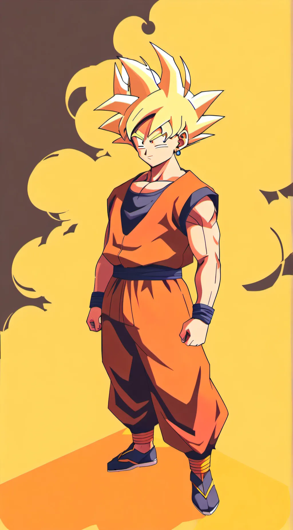 ai character: Goku background