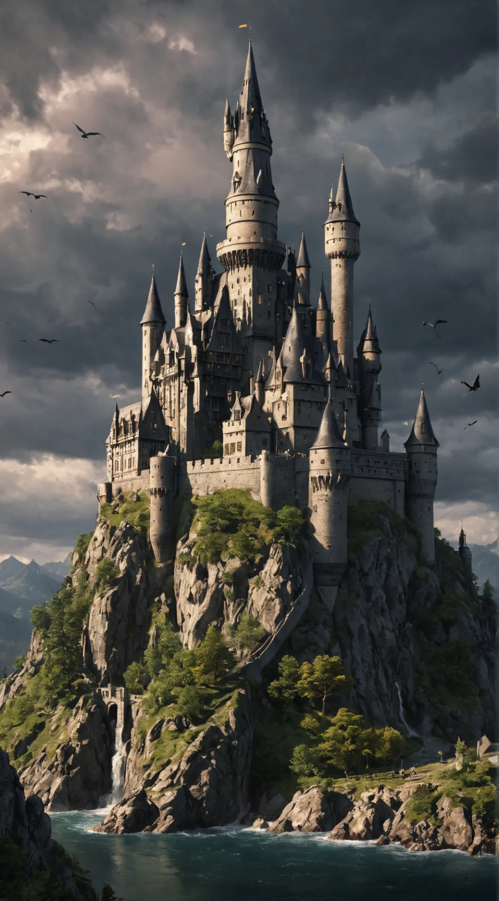 ai character: Hogwarts DRAMA✨ background