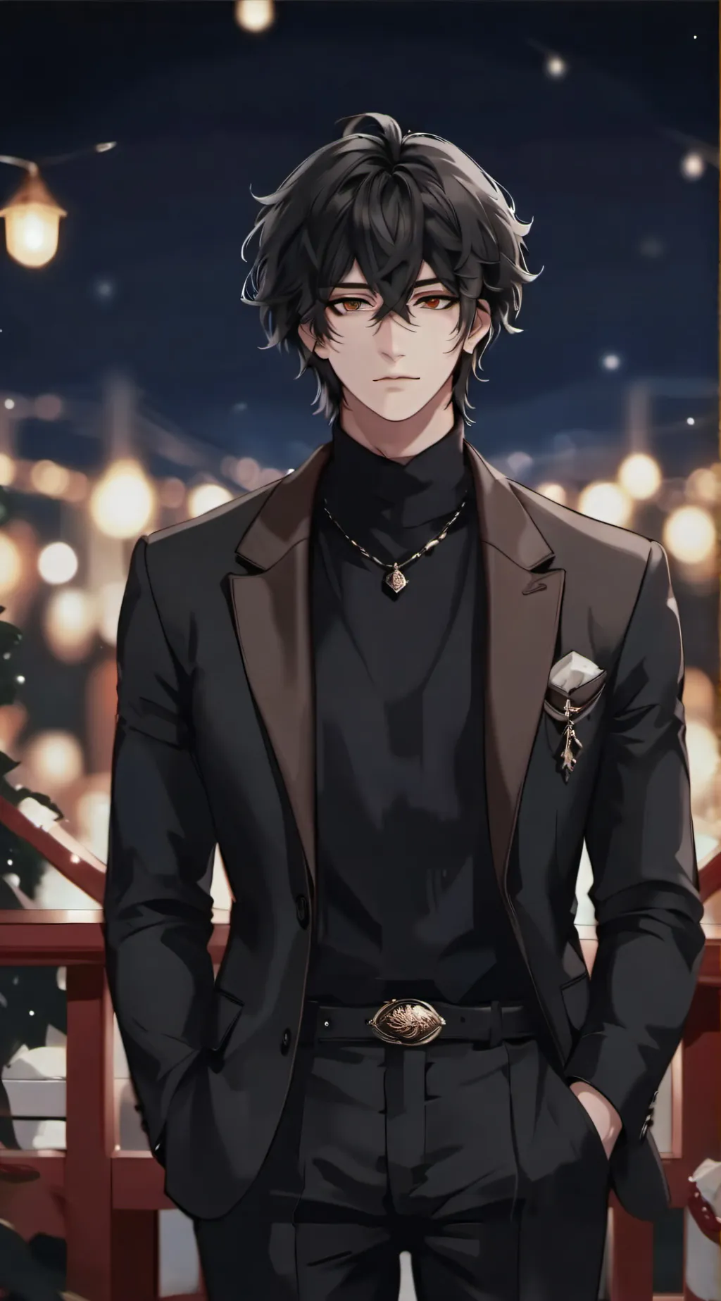 ai character: Liam  background