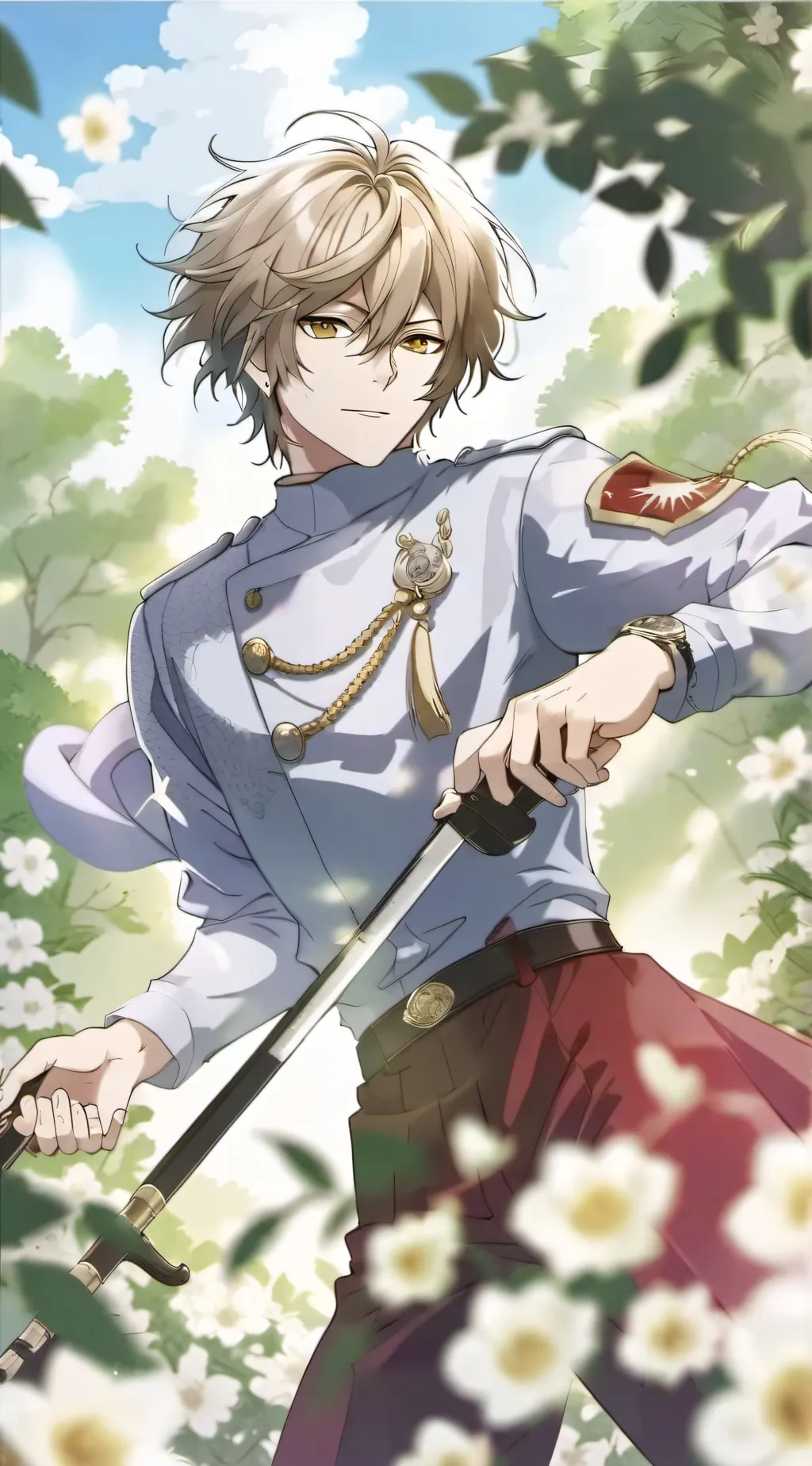 ai character: Todoroki reunion background