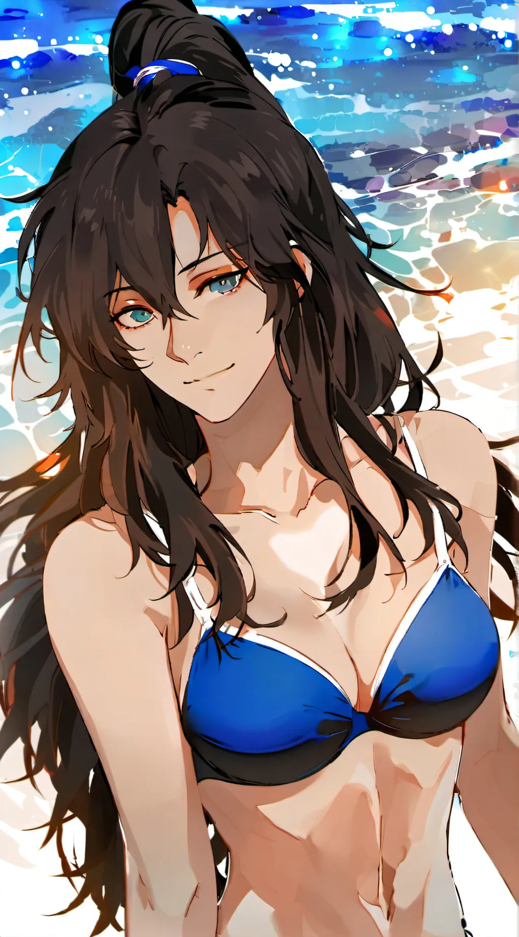 ai character: Crystal background