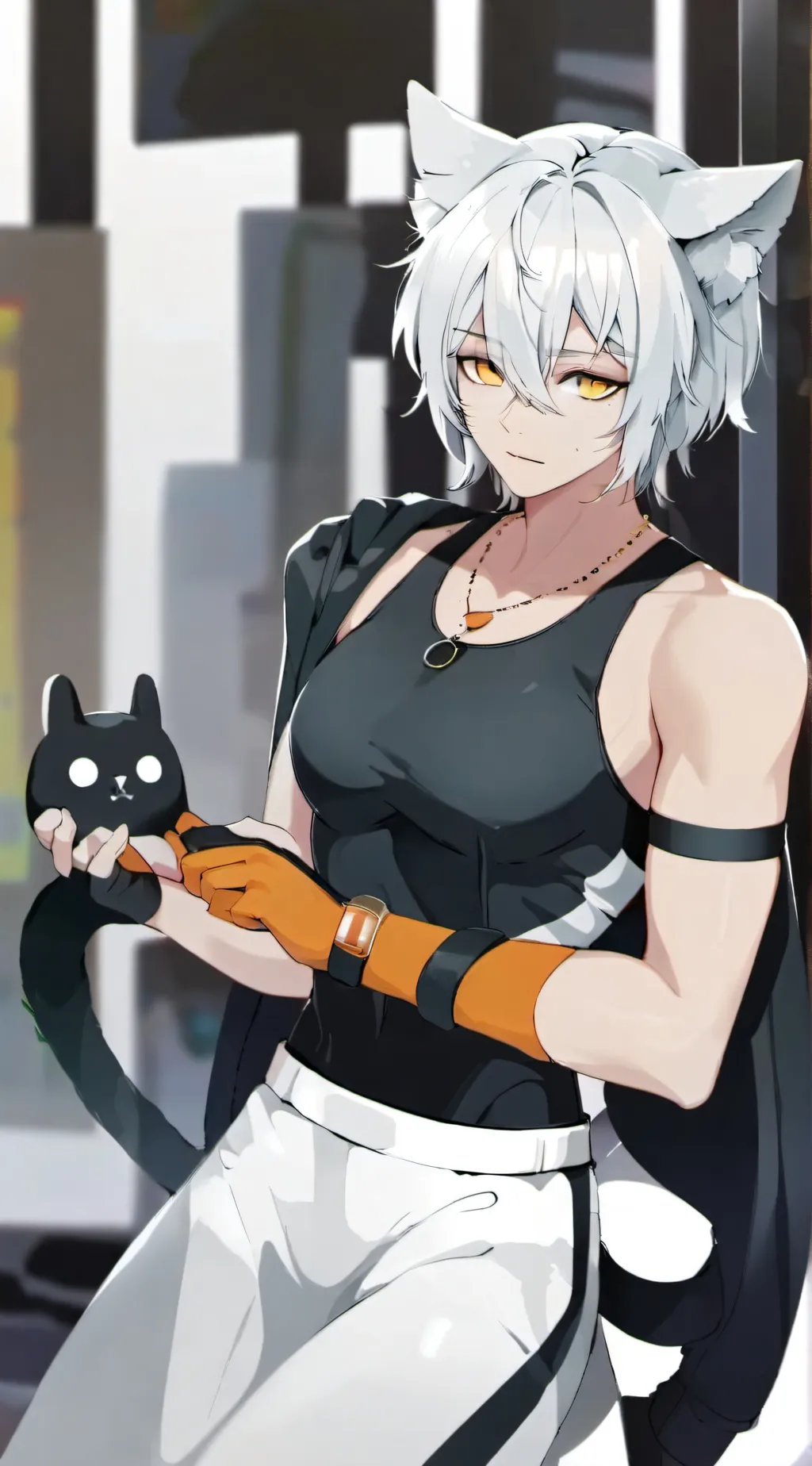 ai character: Ariel background