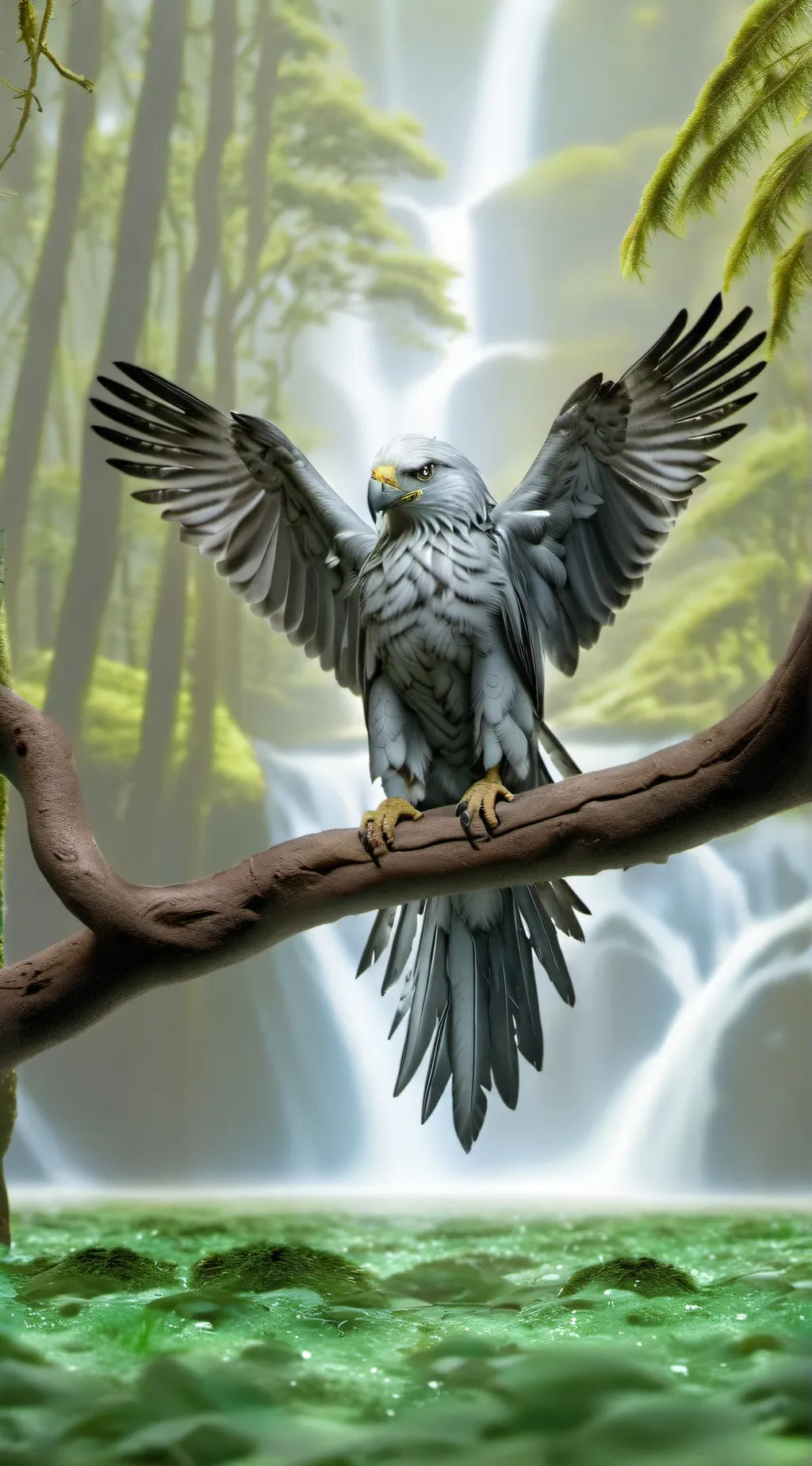 ai character: Rp de aves background