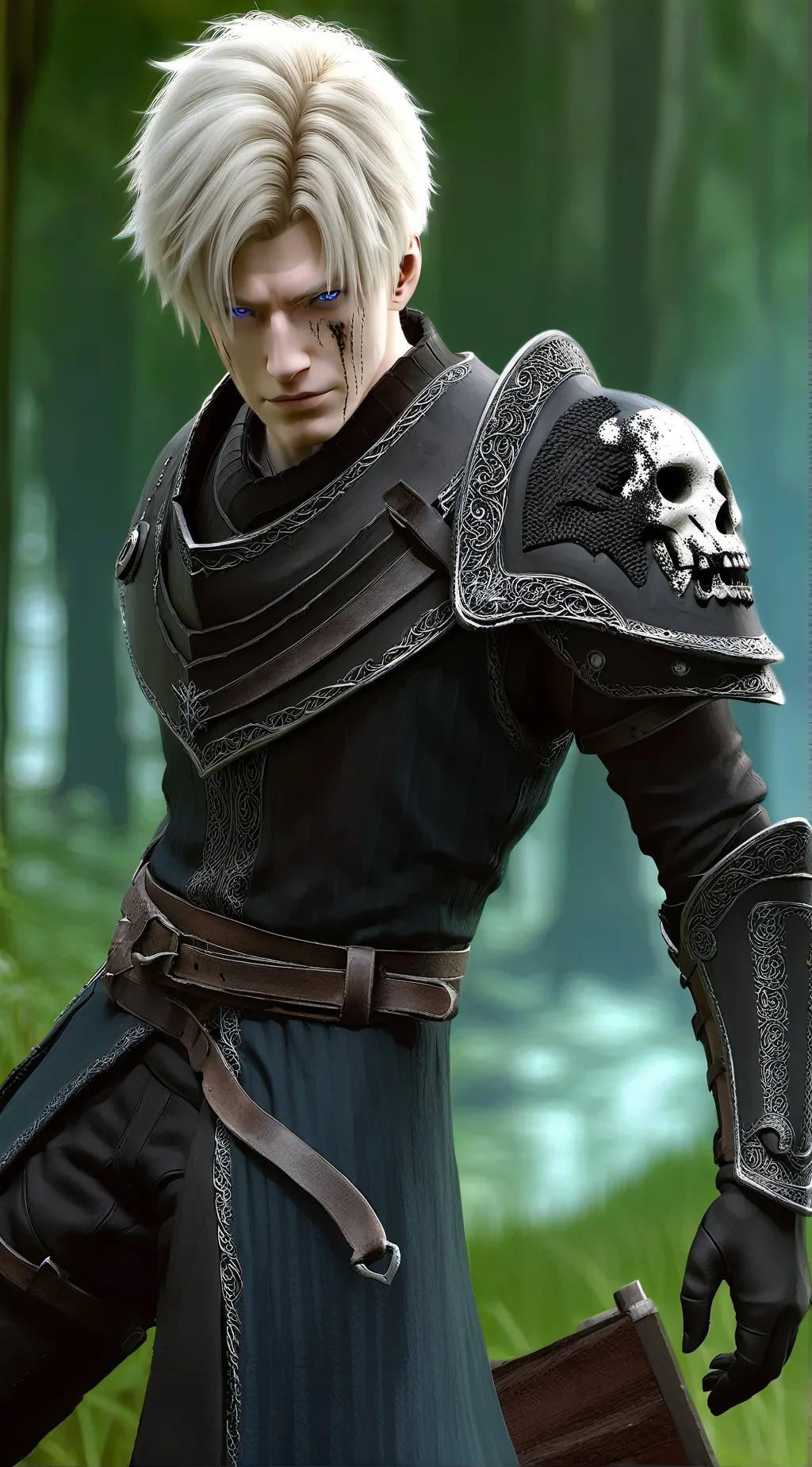 ai character: solov (try two) background