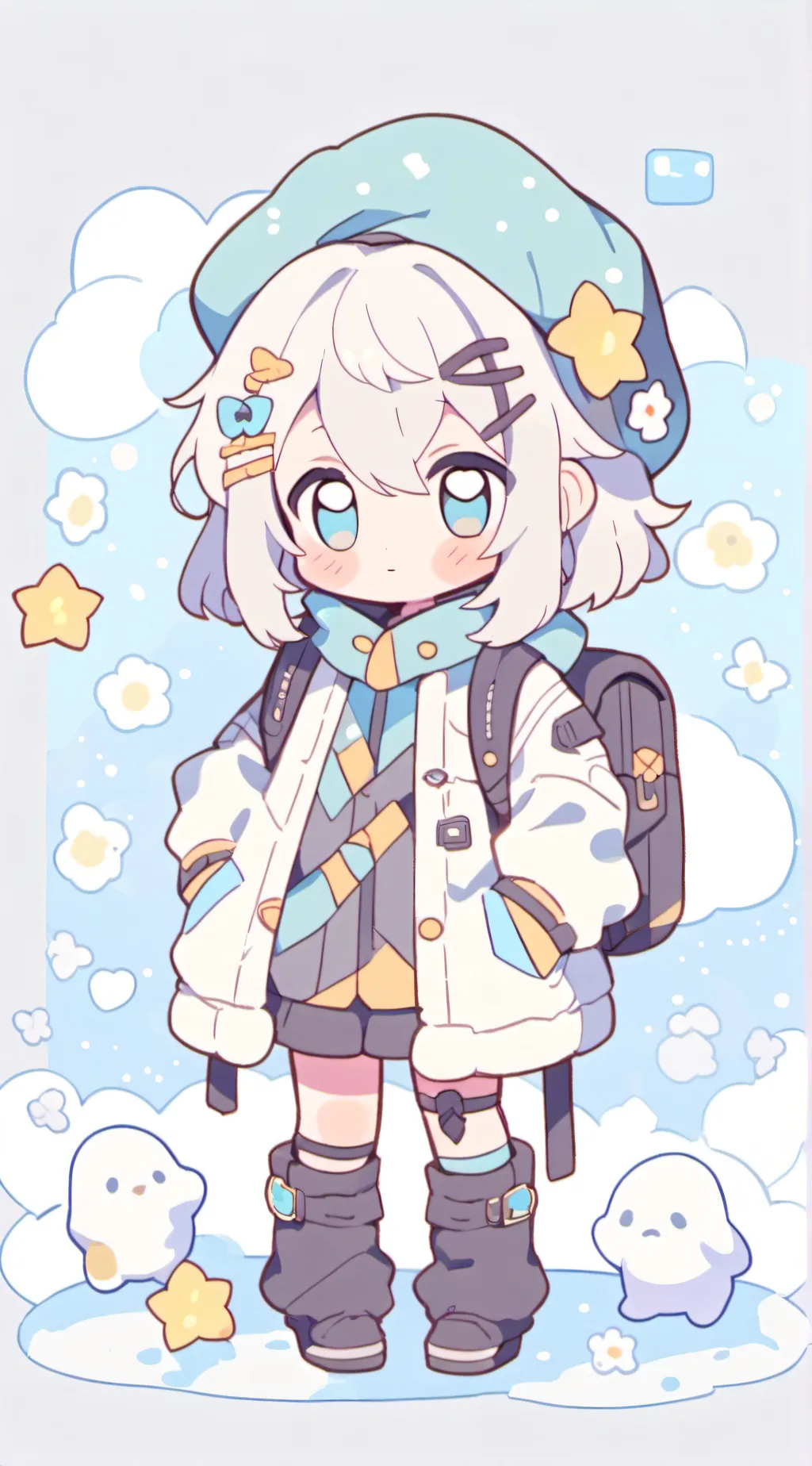 ai character: Lily background