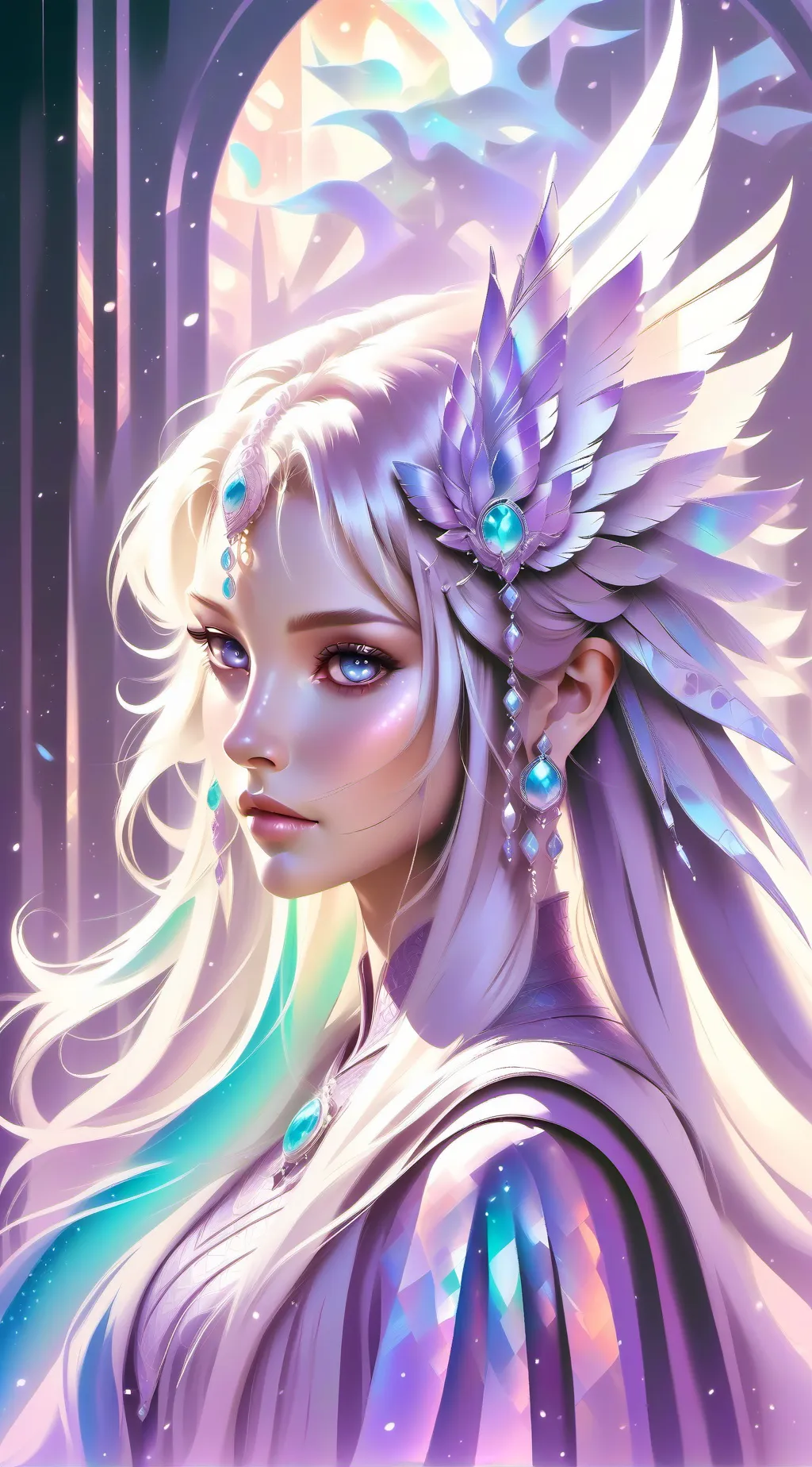 ai character: ~Dreamy~ background