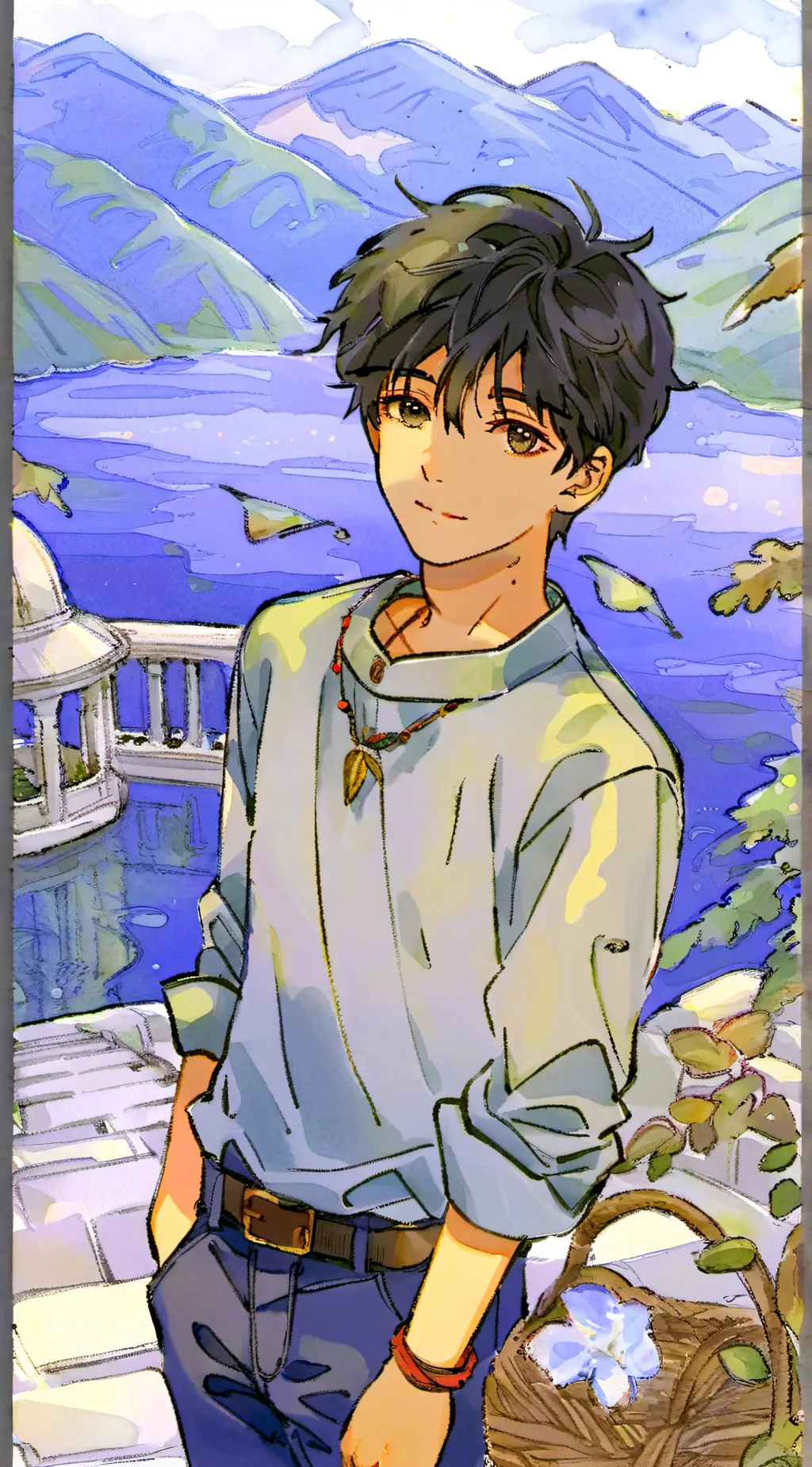 ai character: nick background