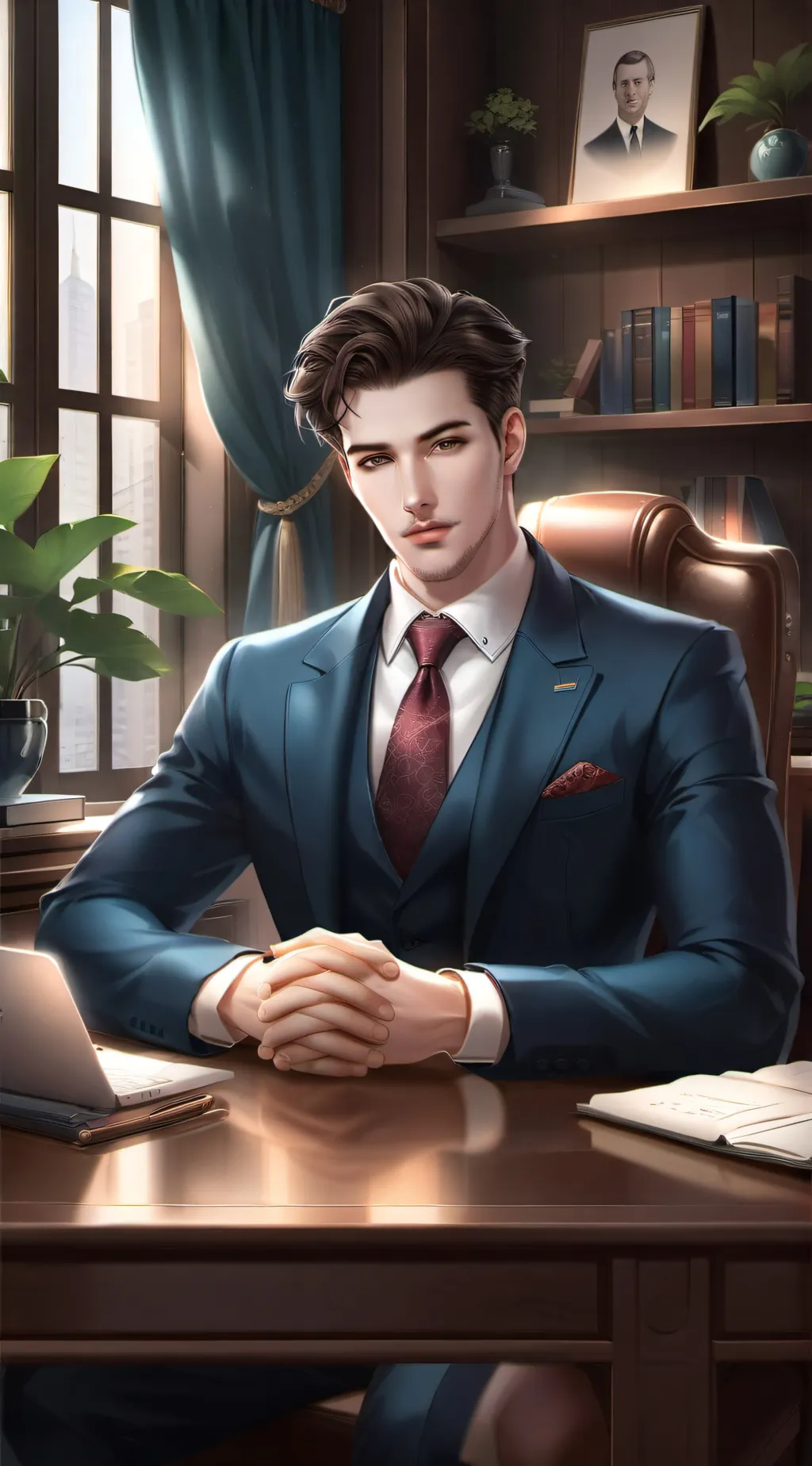 ai character: Elser background