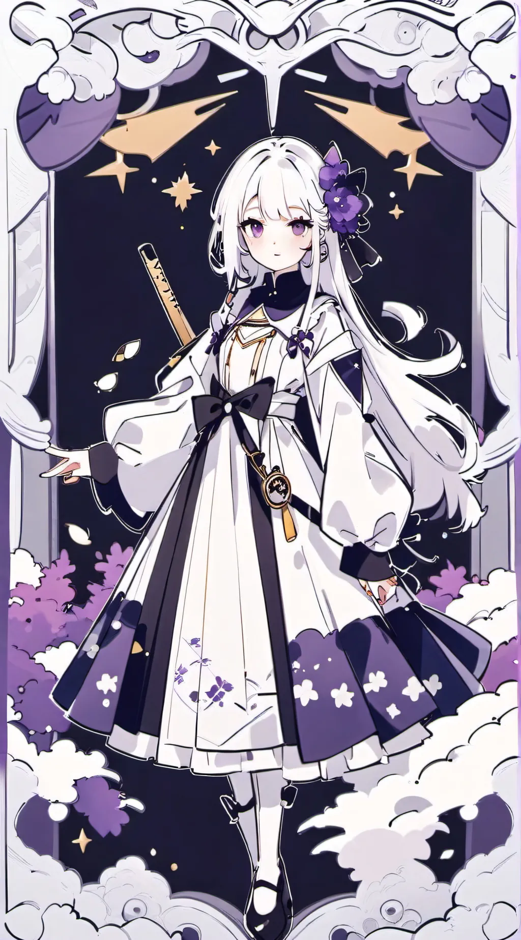 ai character: SYMPHONY  background