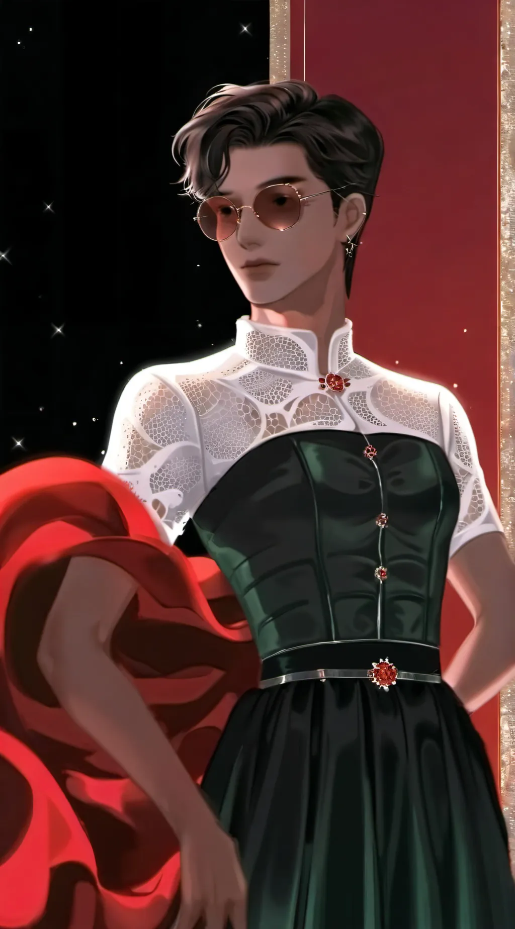 ai character: Aaron background