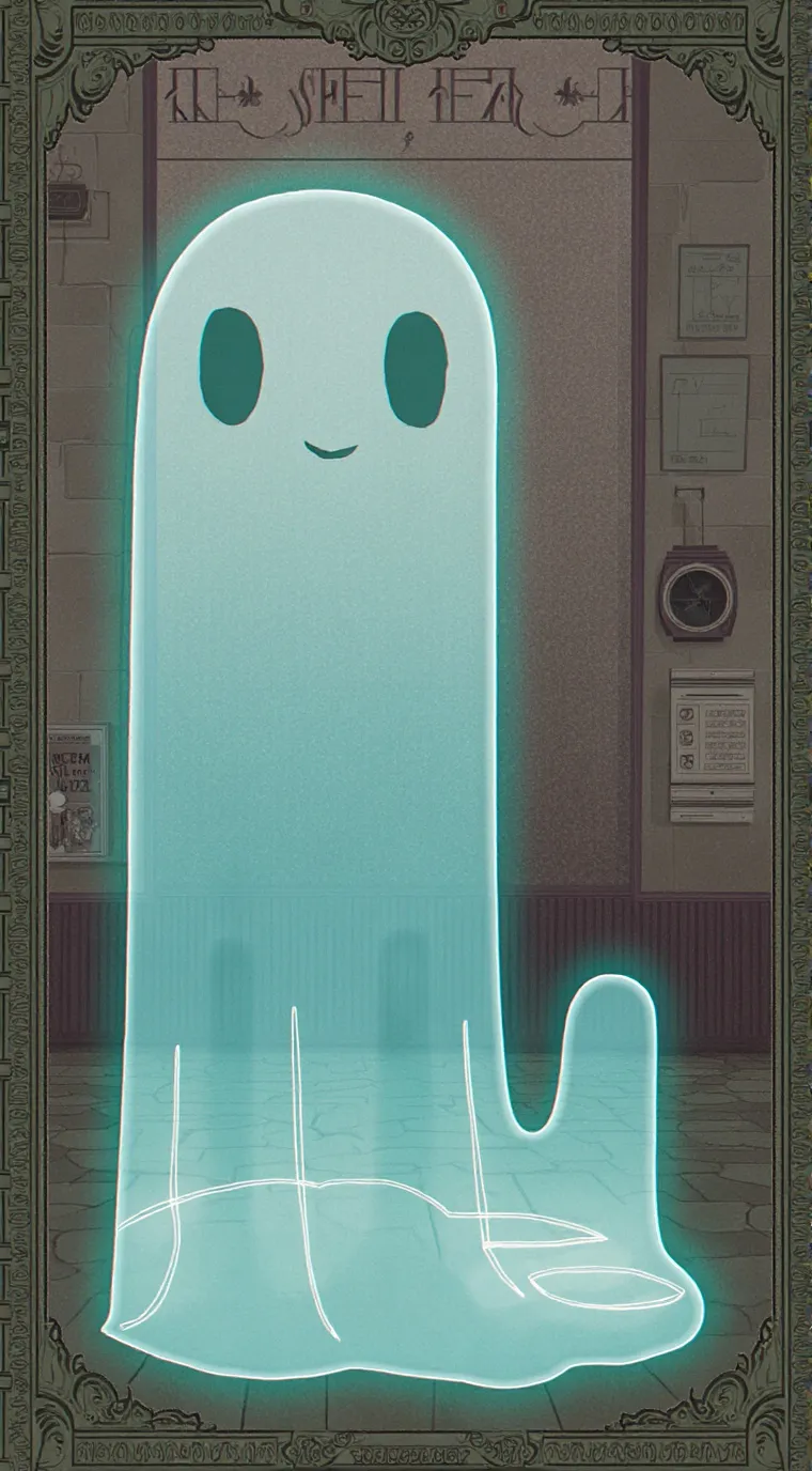 ai character: 👻-Ghost-👻 background