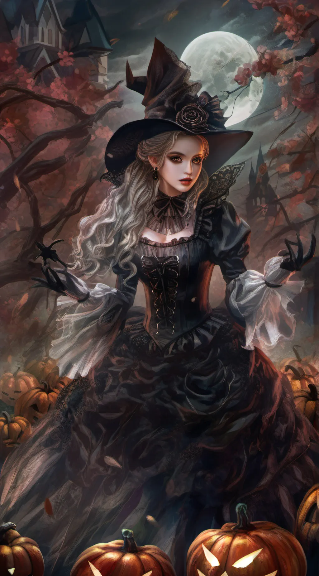 ai character: ✩Happy Halloween✩ background