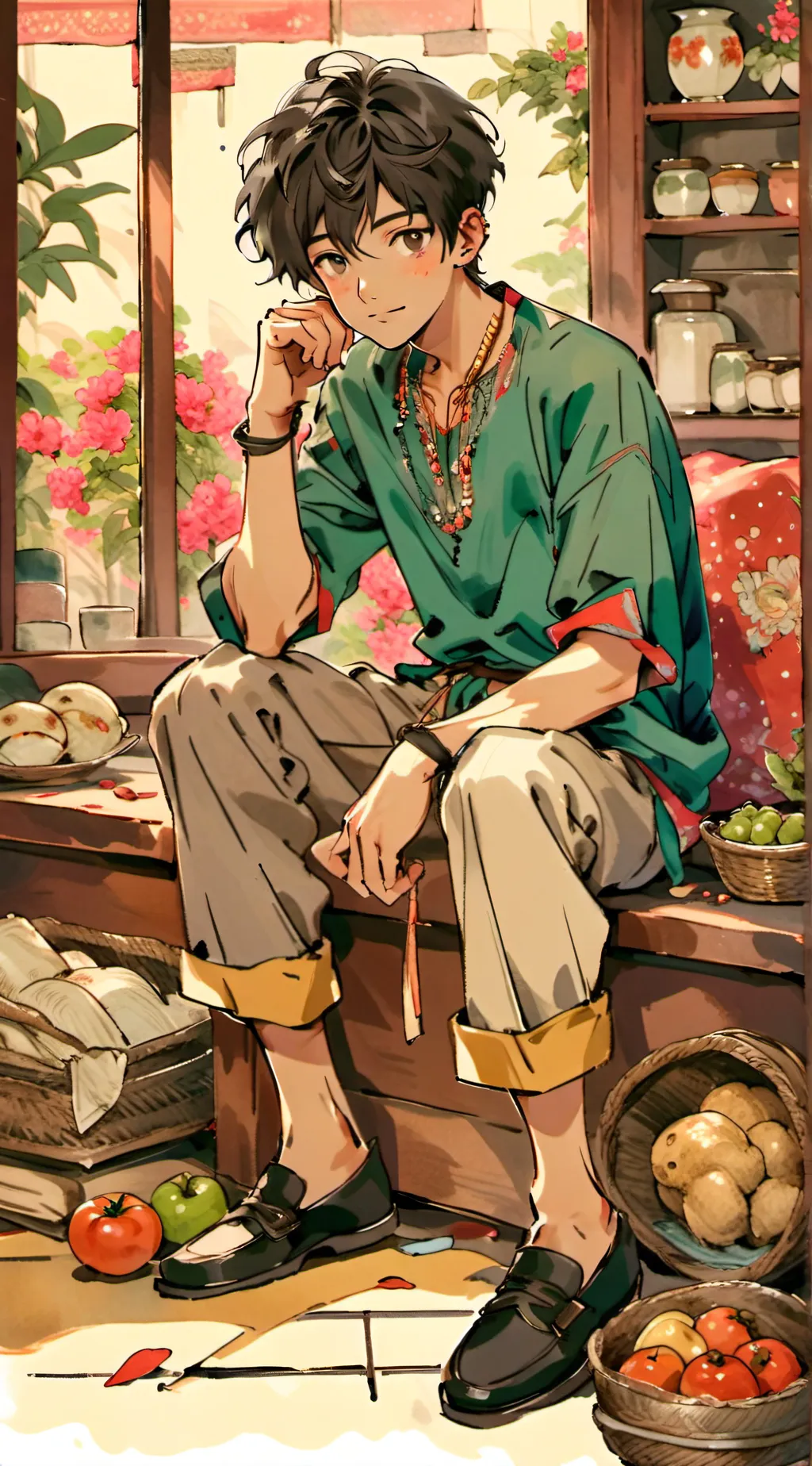 ai character: Jason  background