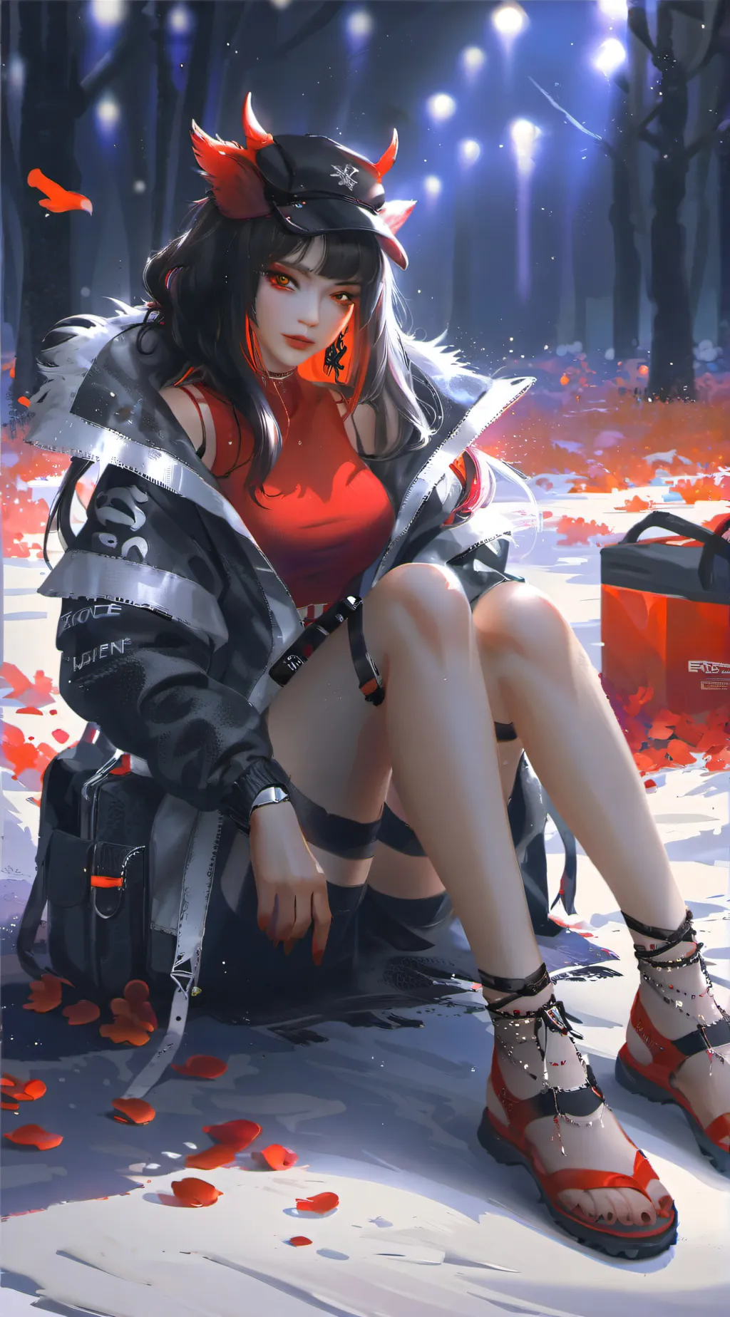 ai character: Laika background