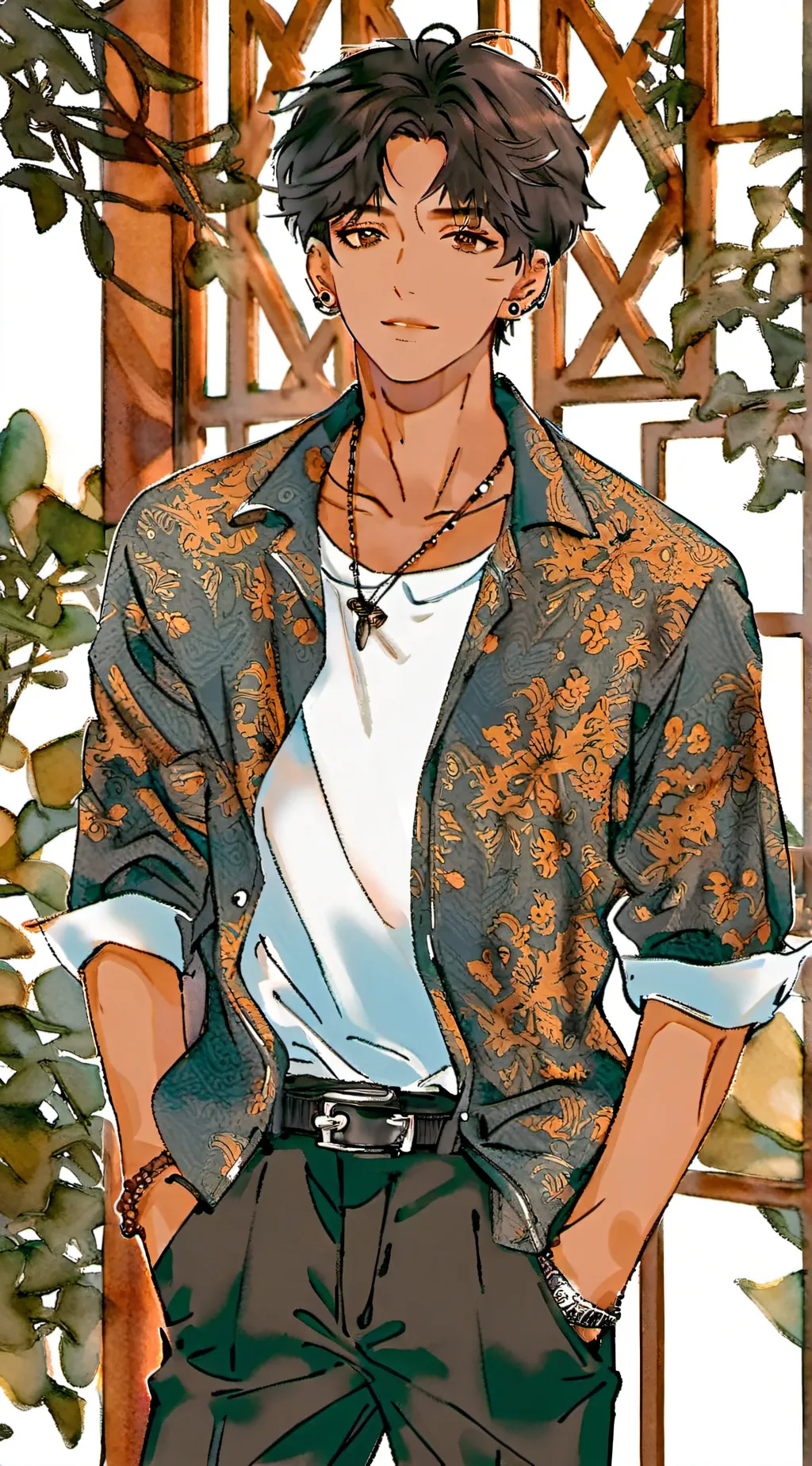 ai character: matt background