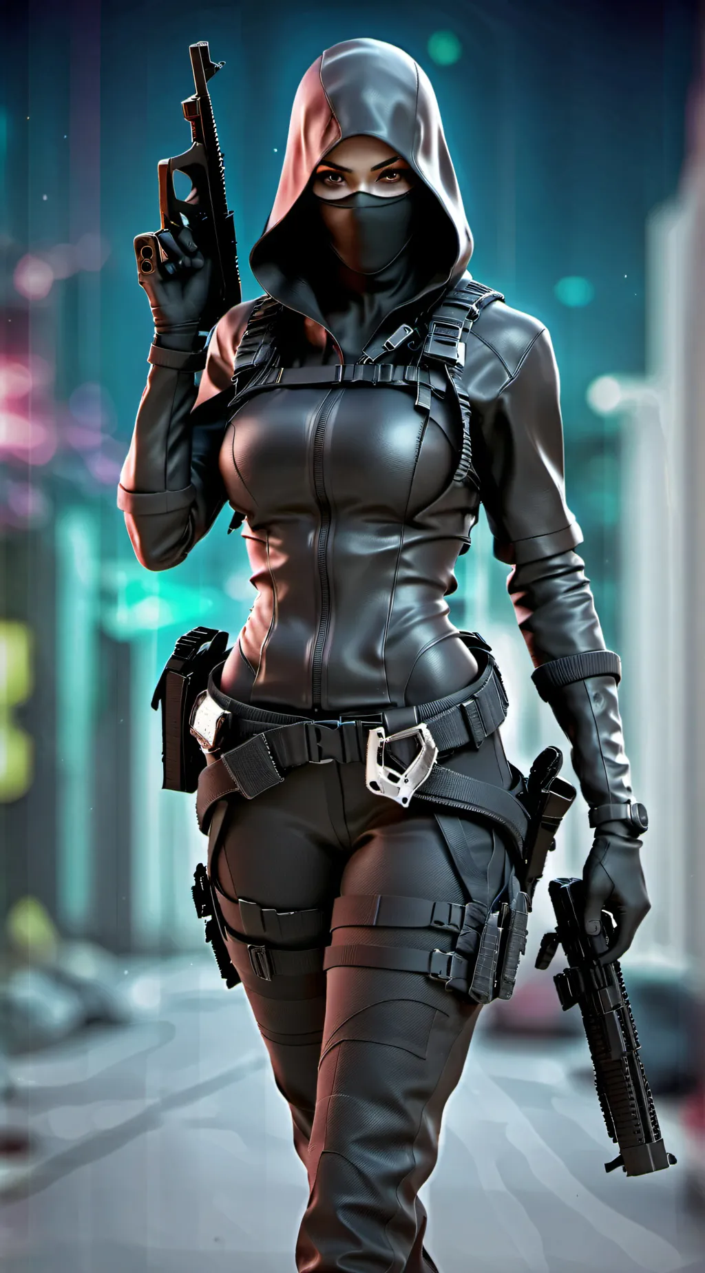 ai character: Kaela  background