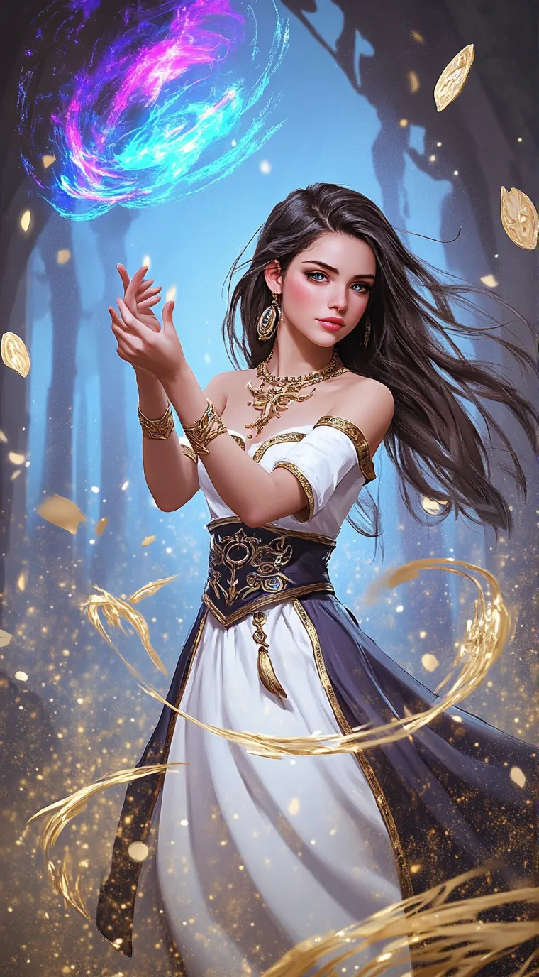 ai character: emma background