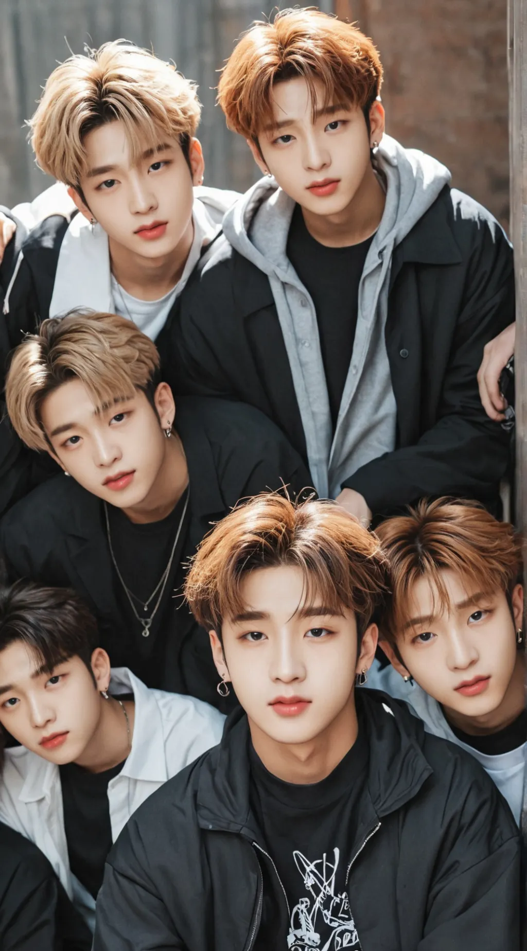 ai character: STRAY KIDS background