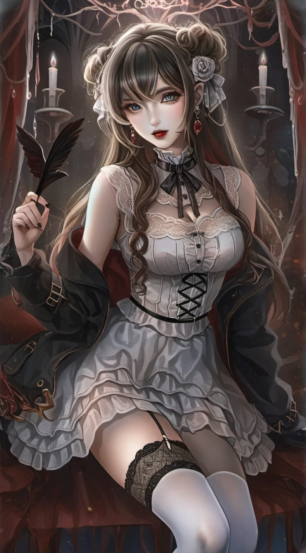 ai character: luna background