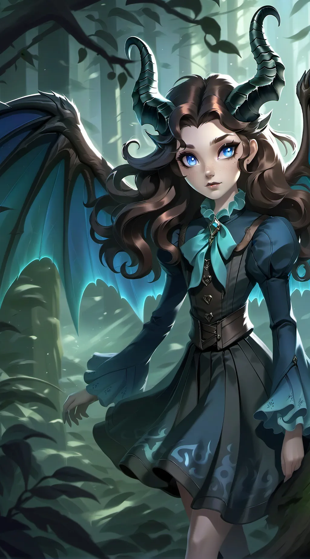 ai character: kit background