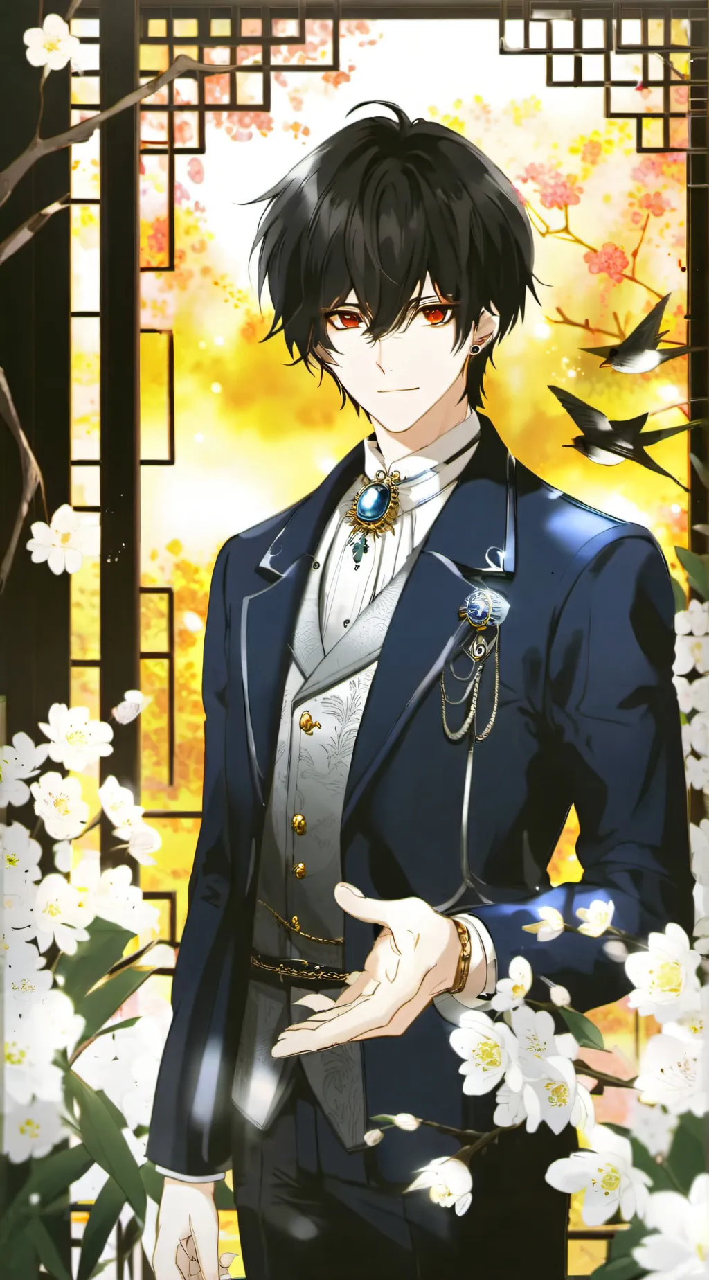 ai character: Ryūnosuke background