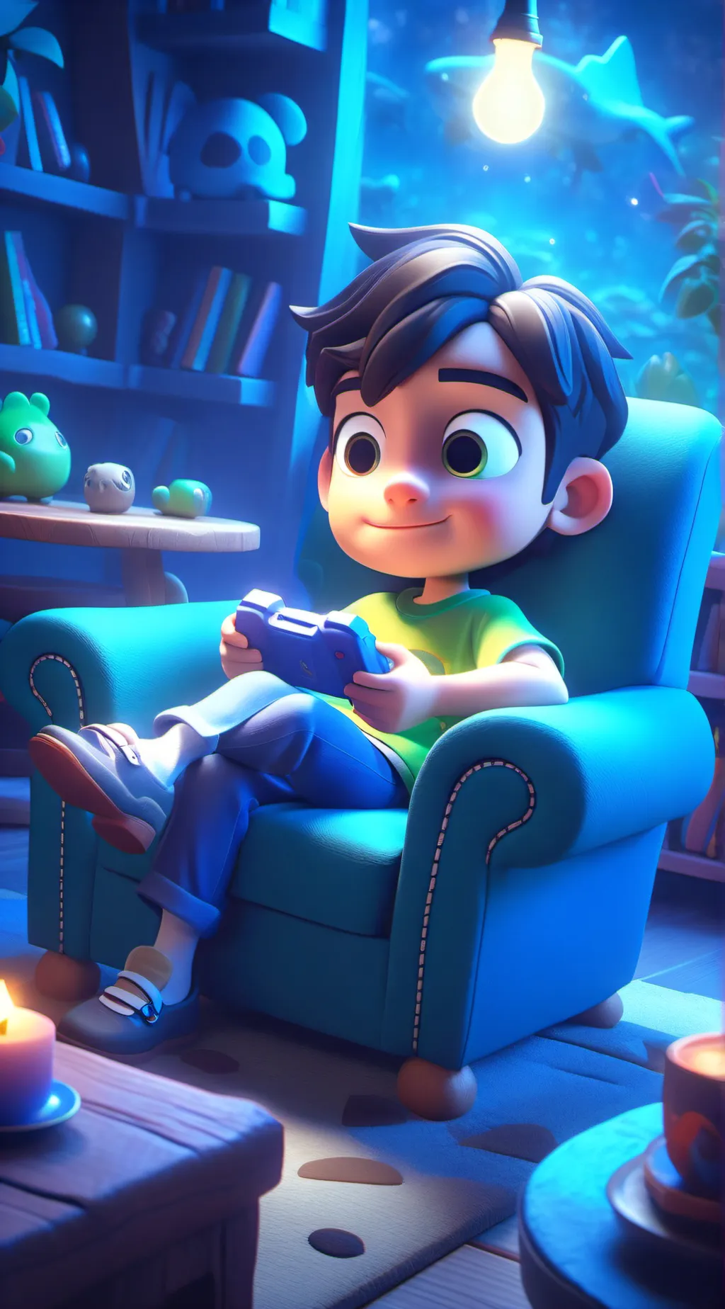 ai character: Nieto background