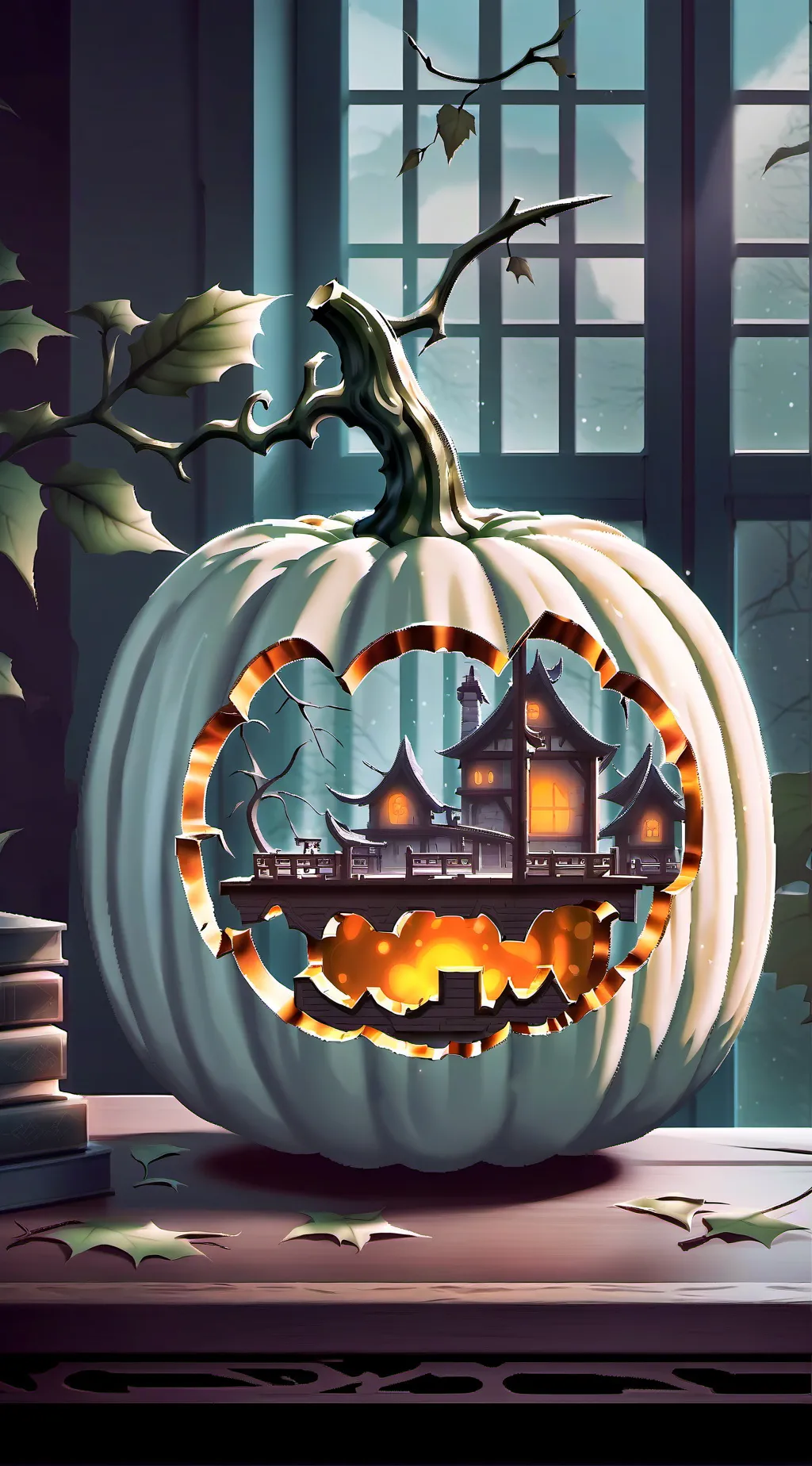 ai character: FPE Halloweendance background