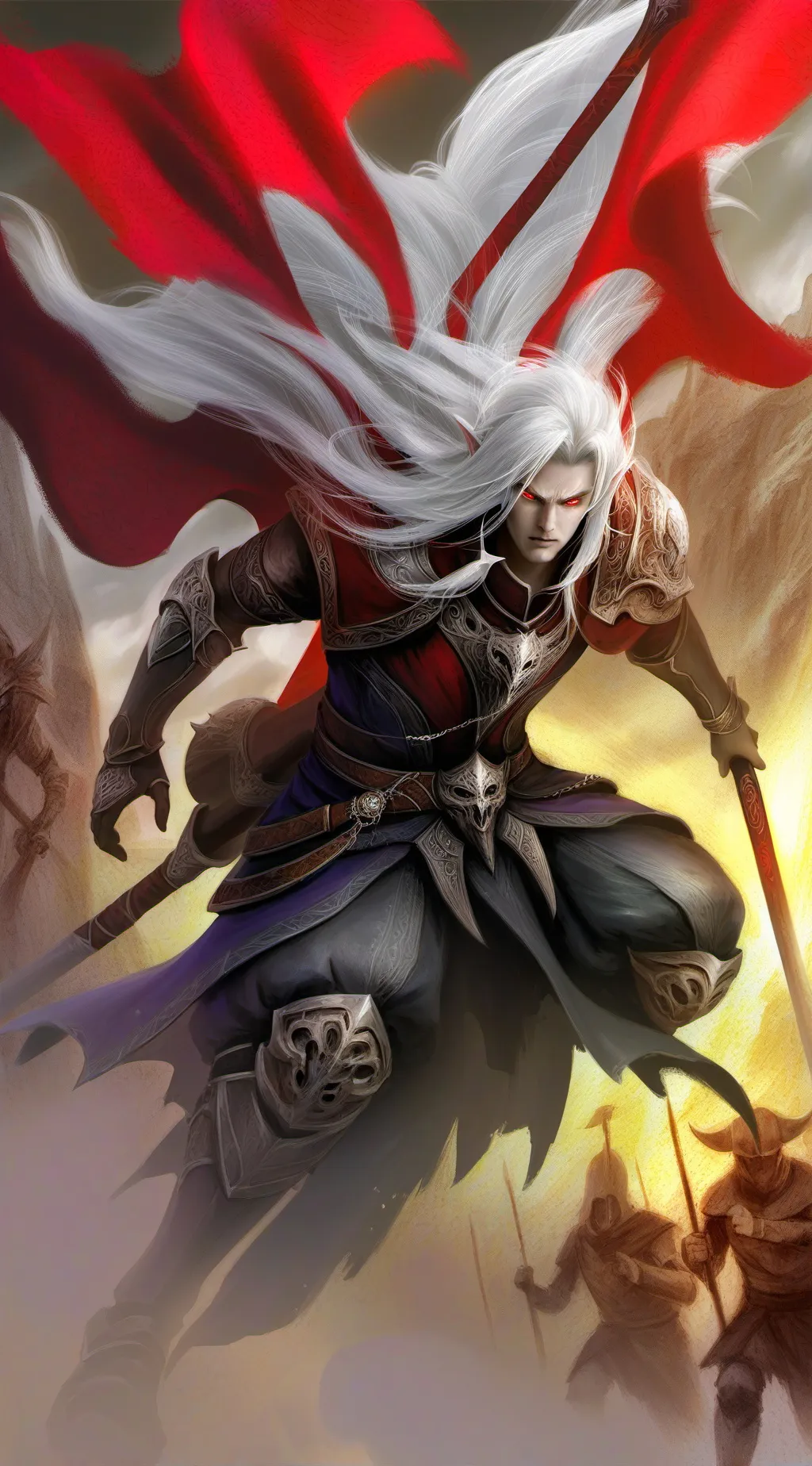 ai character: enegl revenge..... background